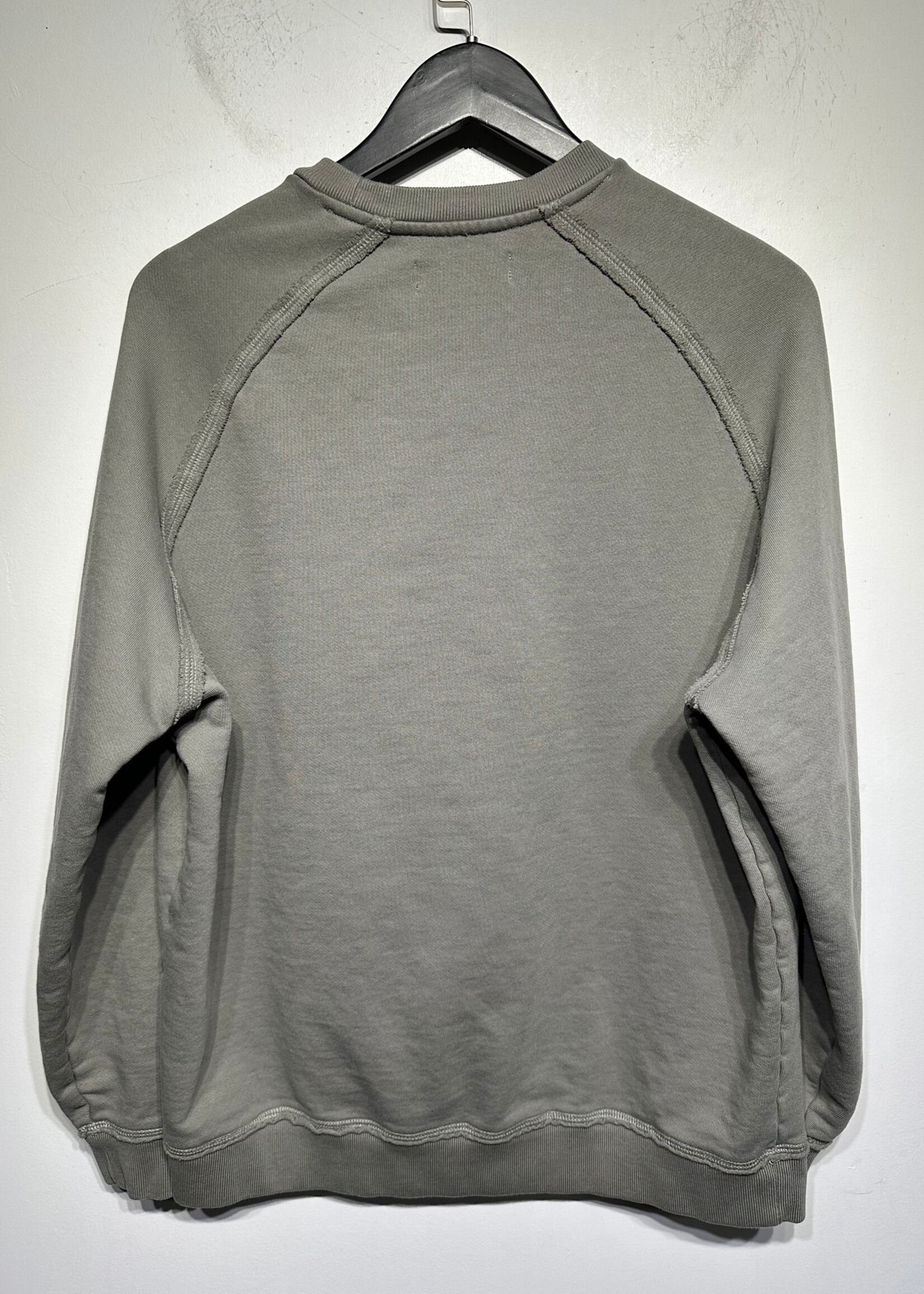 Allsaints Green Graphic Crew Neck Sweater XS