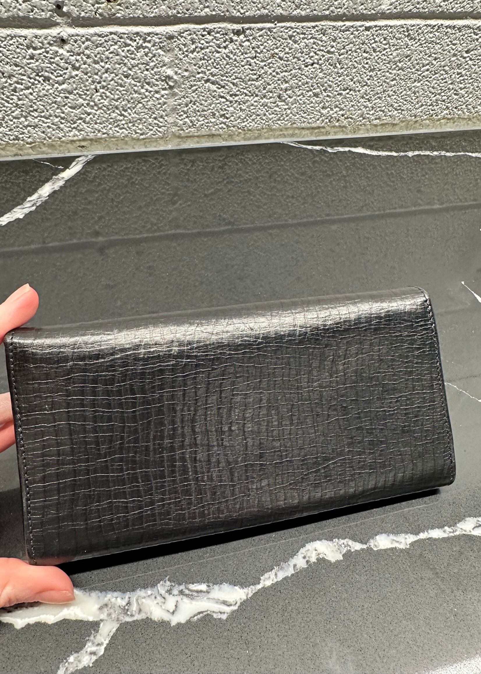 Fendi Black Wallet OS