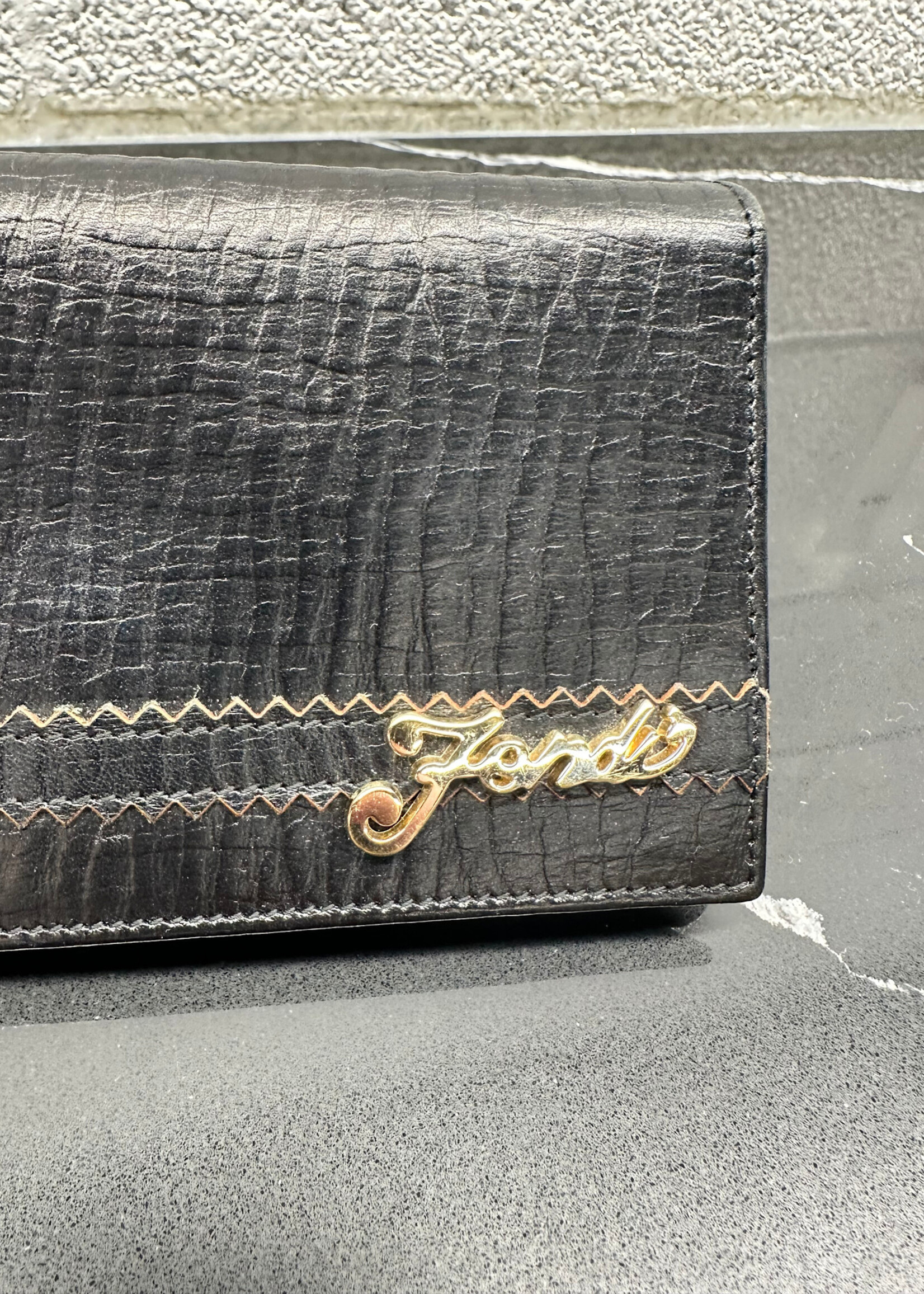 Fendi Black Wallet OS