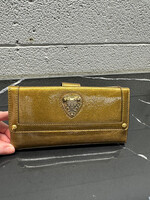 Gucci Gold Heart Wallet OS