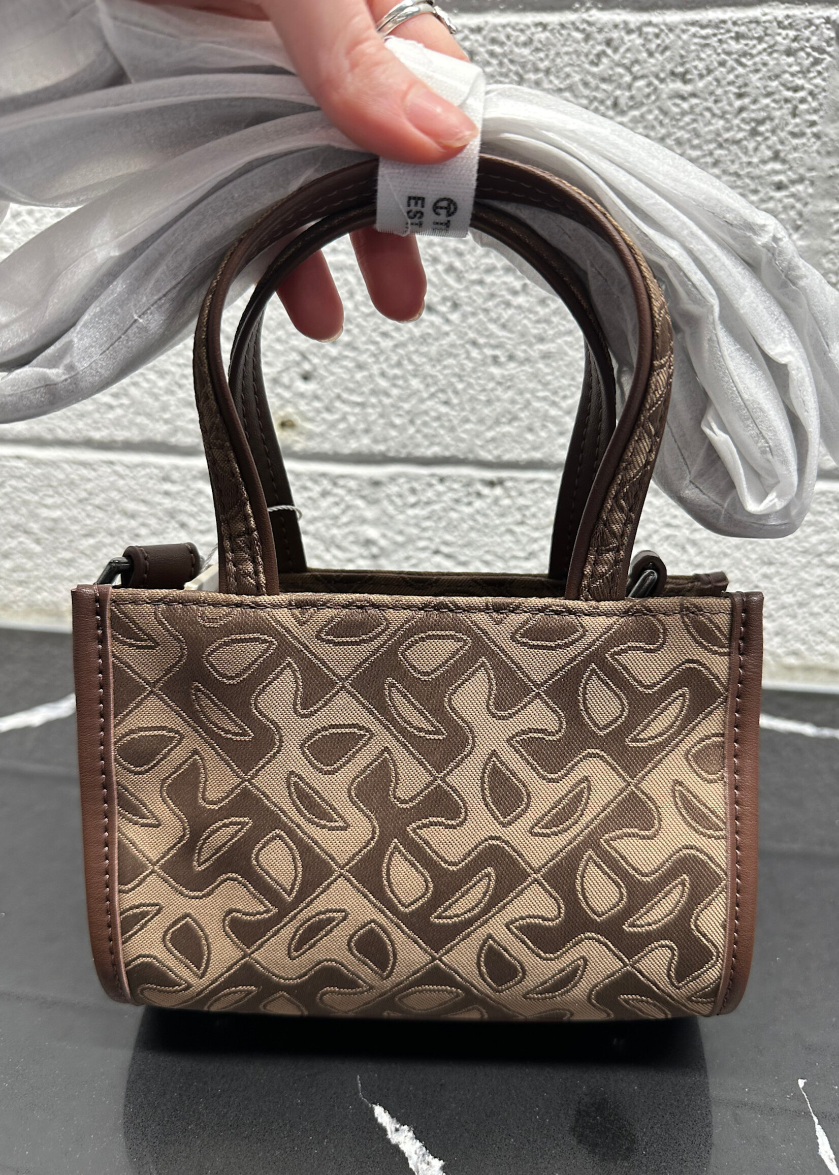 Telfar Jacquard Small Shopper NWT