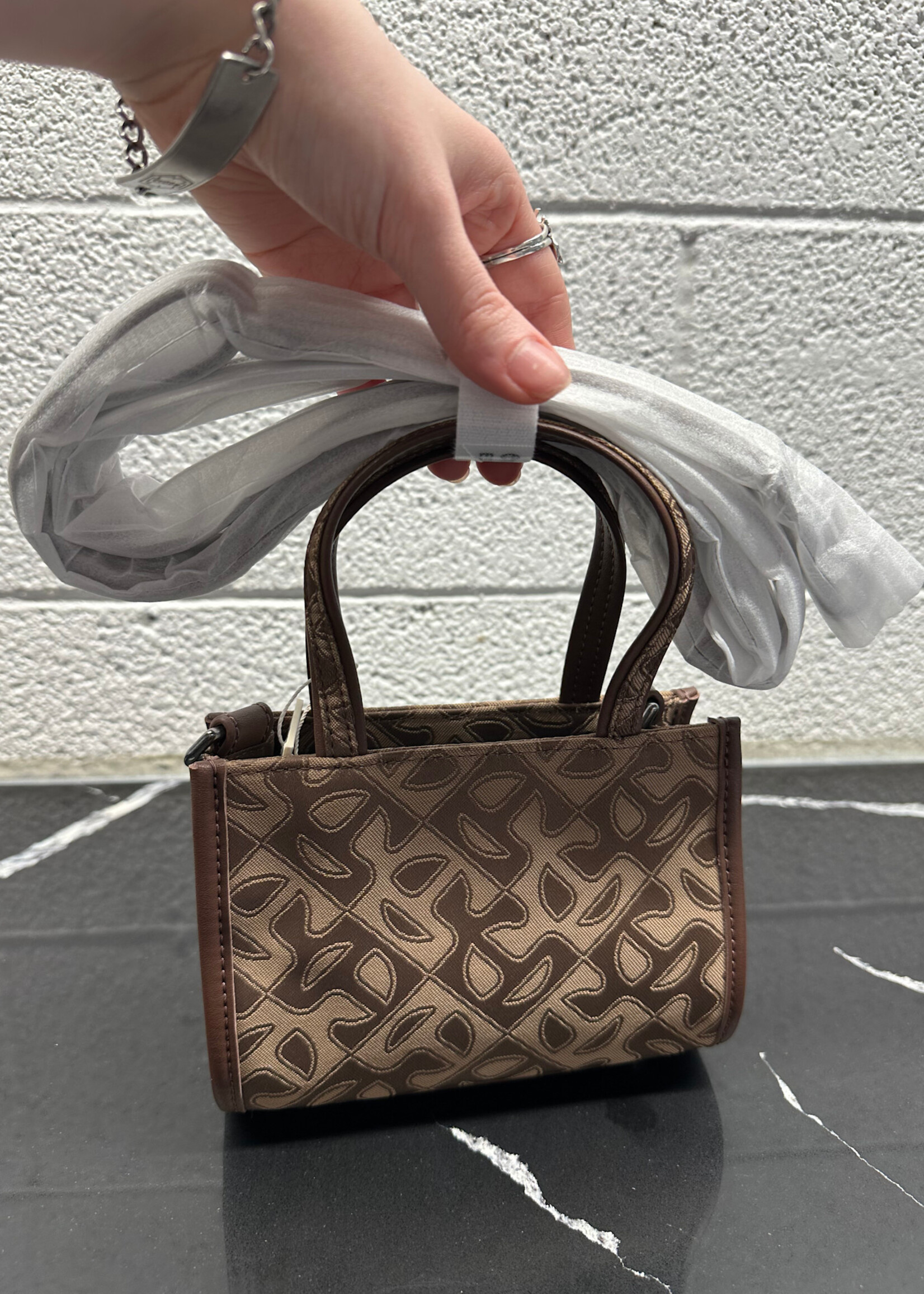 Telfar Jacquard Small Shopper NWT