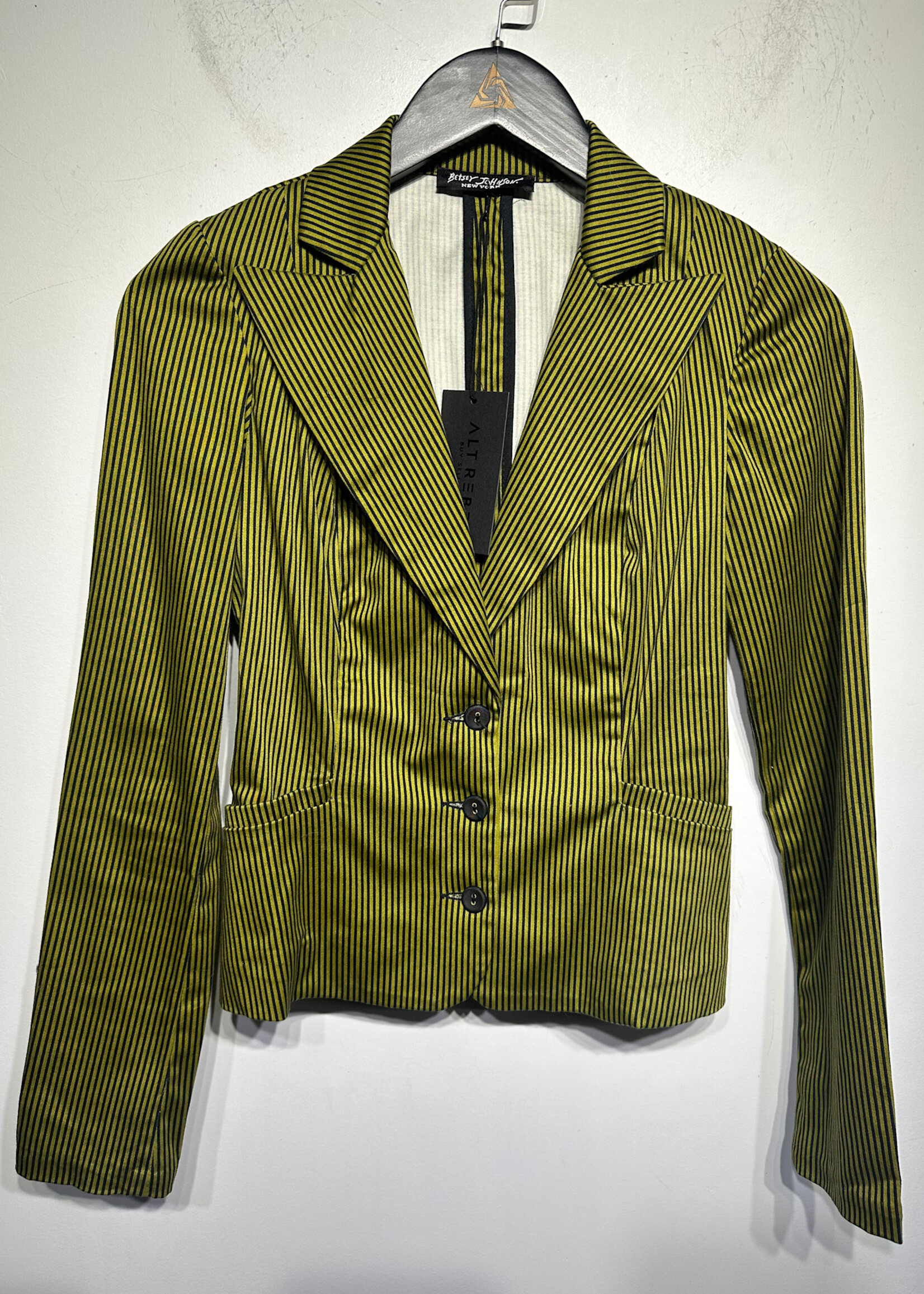 Betsey Johnson Green Striped Set 2/XS/26