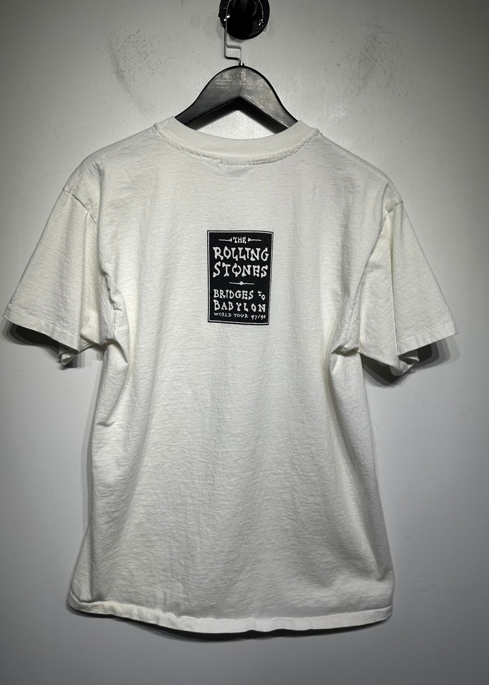 Rolling Stones 97 Bridges to Babylon Tee As Is L