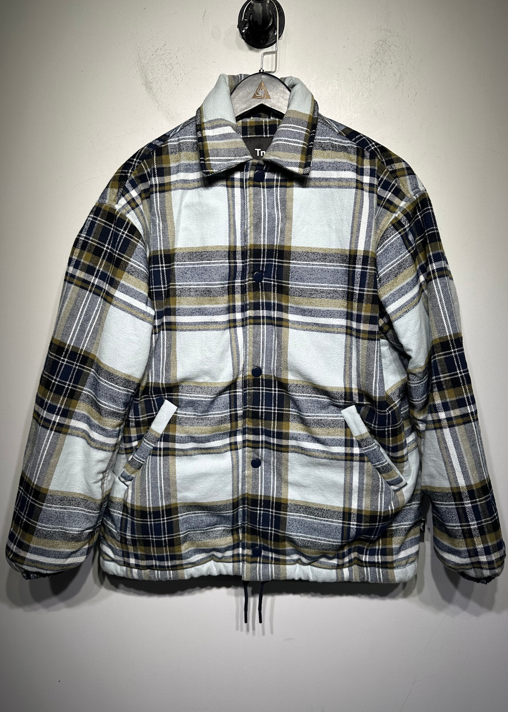 TNA PLAID JACKET XS