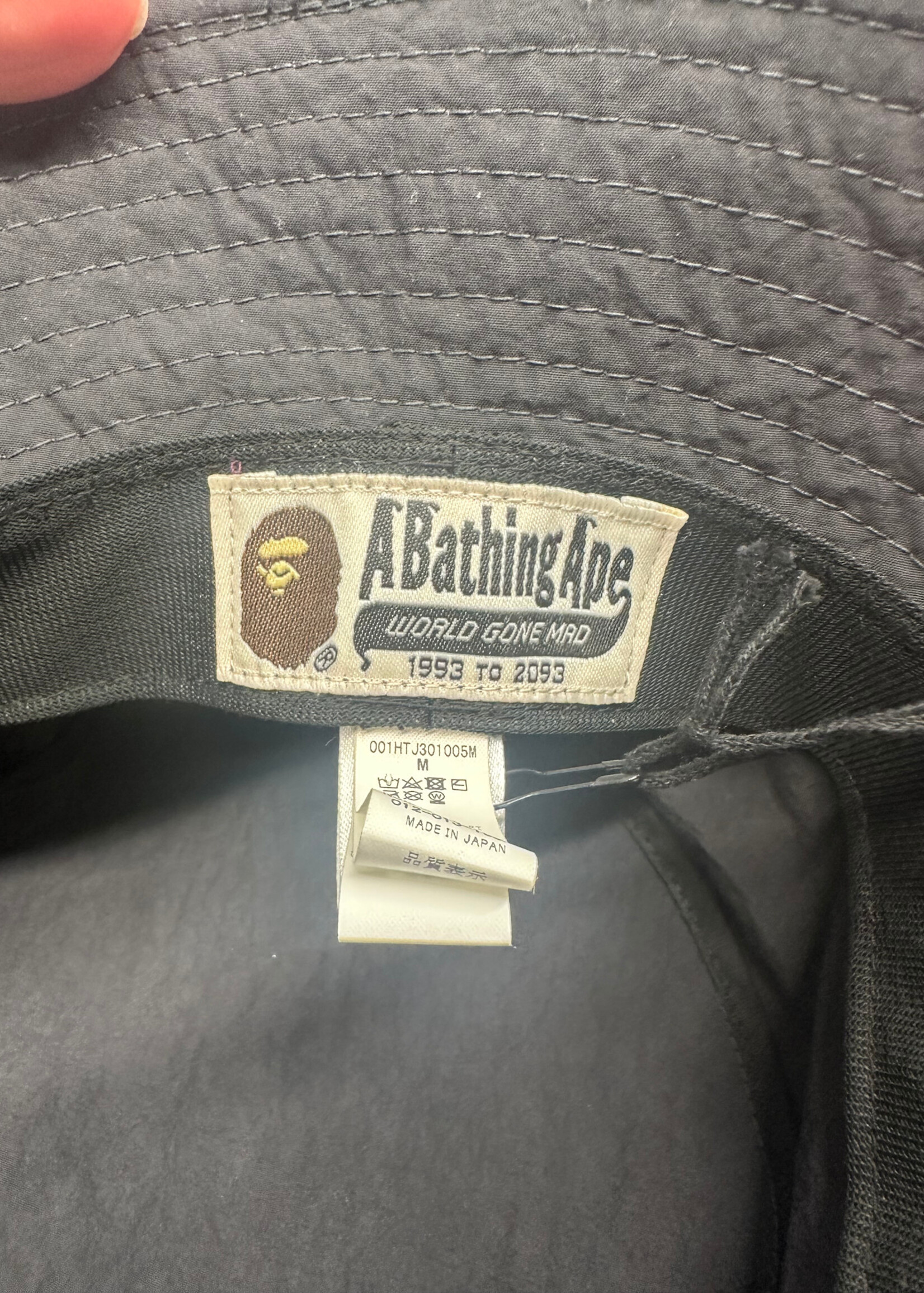 Bape Black Purple Bucket Hat OS