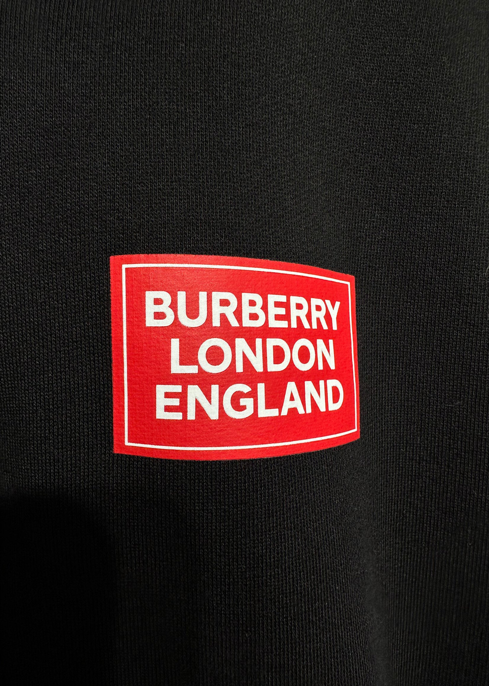 BURBERRY BLACK BOX LOGO SWEATER S