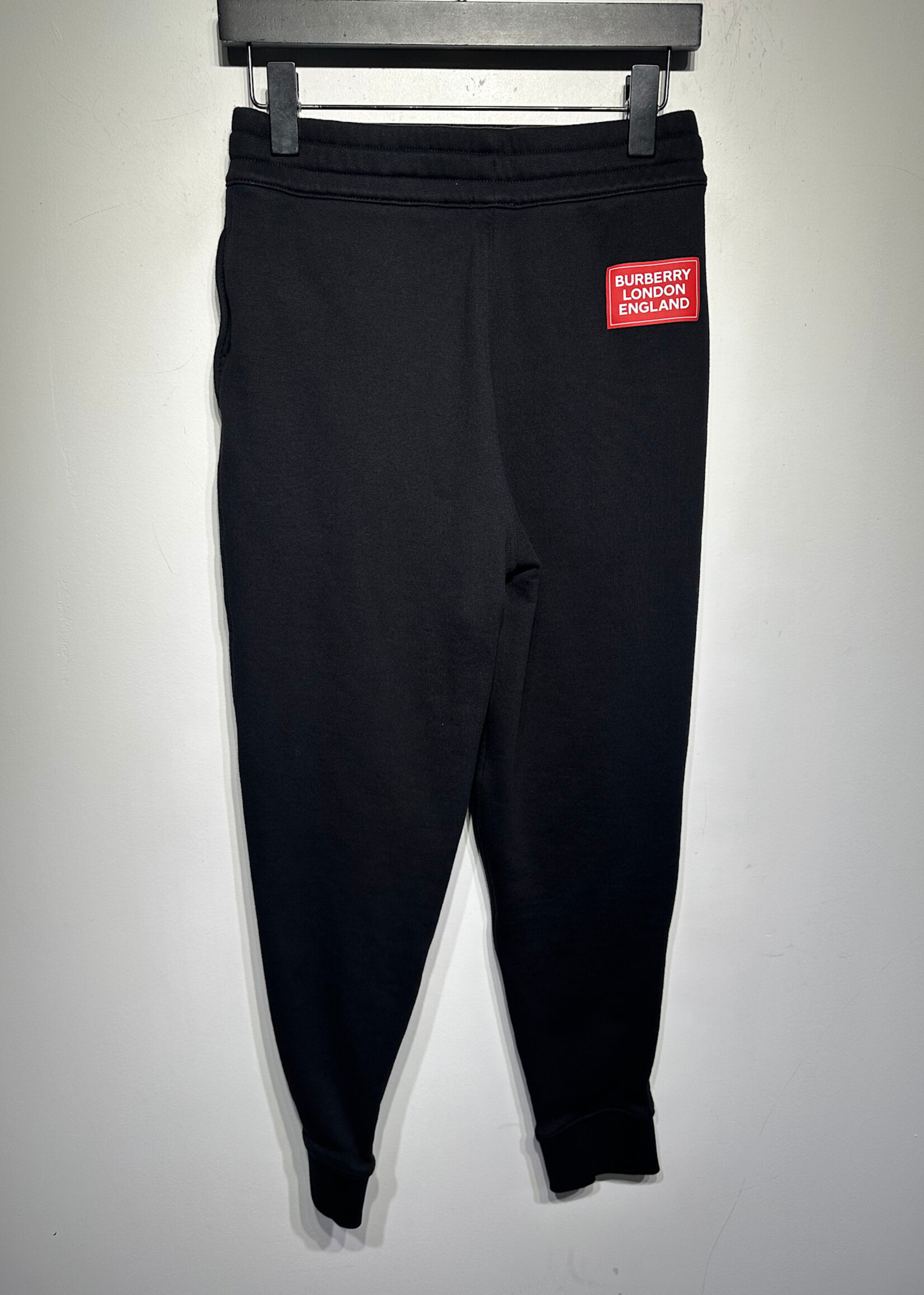 BURBERRY BLACK BOX LOGO PANTS AS IS XS
