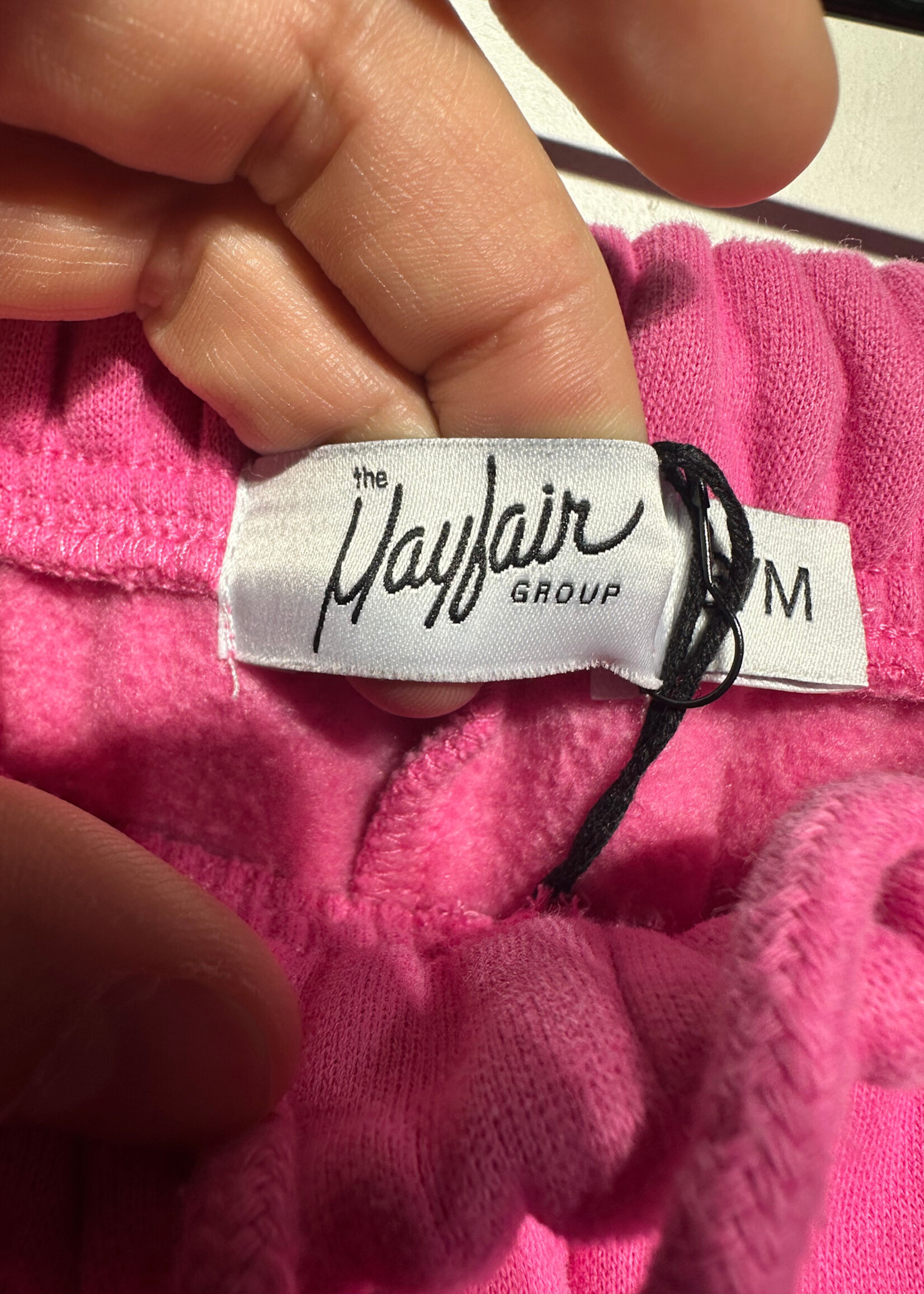 MAYFAIR GROUP PINK SWEAT PANTS S