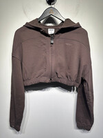 GYM SHARK BROWN 2PC SET FEM S