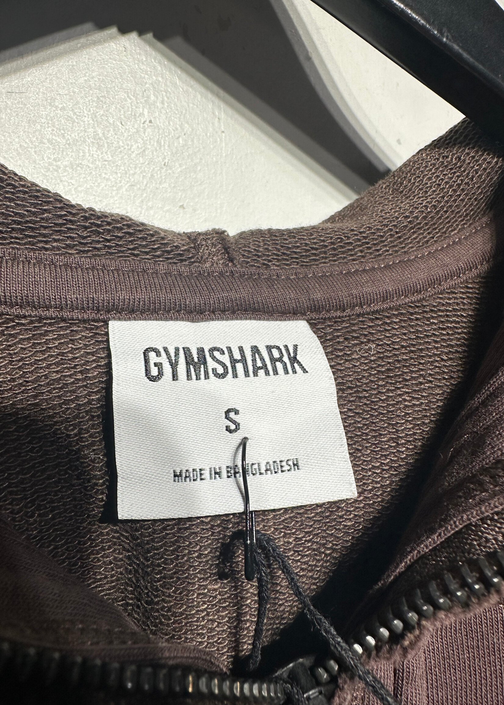 GYM SHARK BROWN 2PC SET FEM S