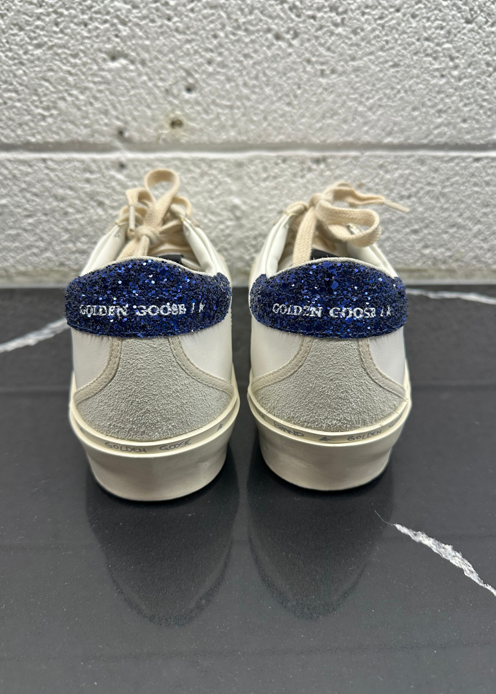 GOLDEN GOOSE WHITE/ PINK STAR SHOES