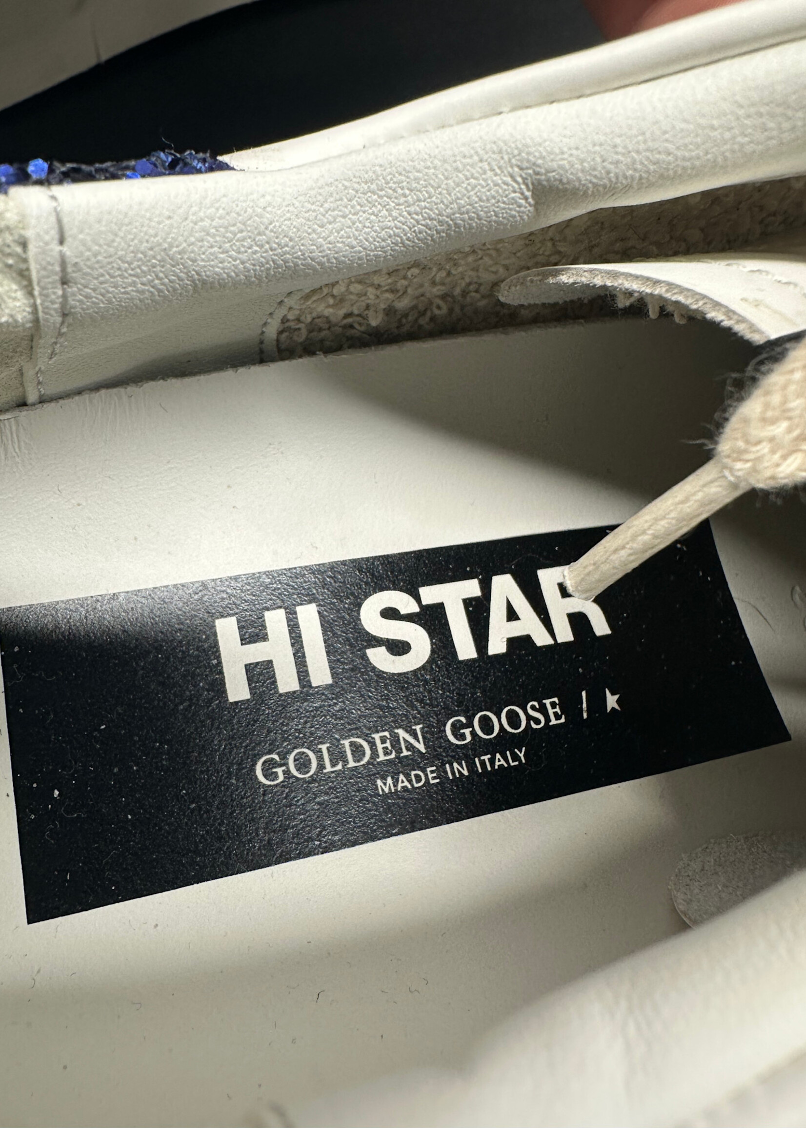 GOLDEN GOOSE WHITE/ PINK STAR SHOES