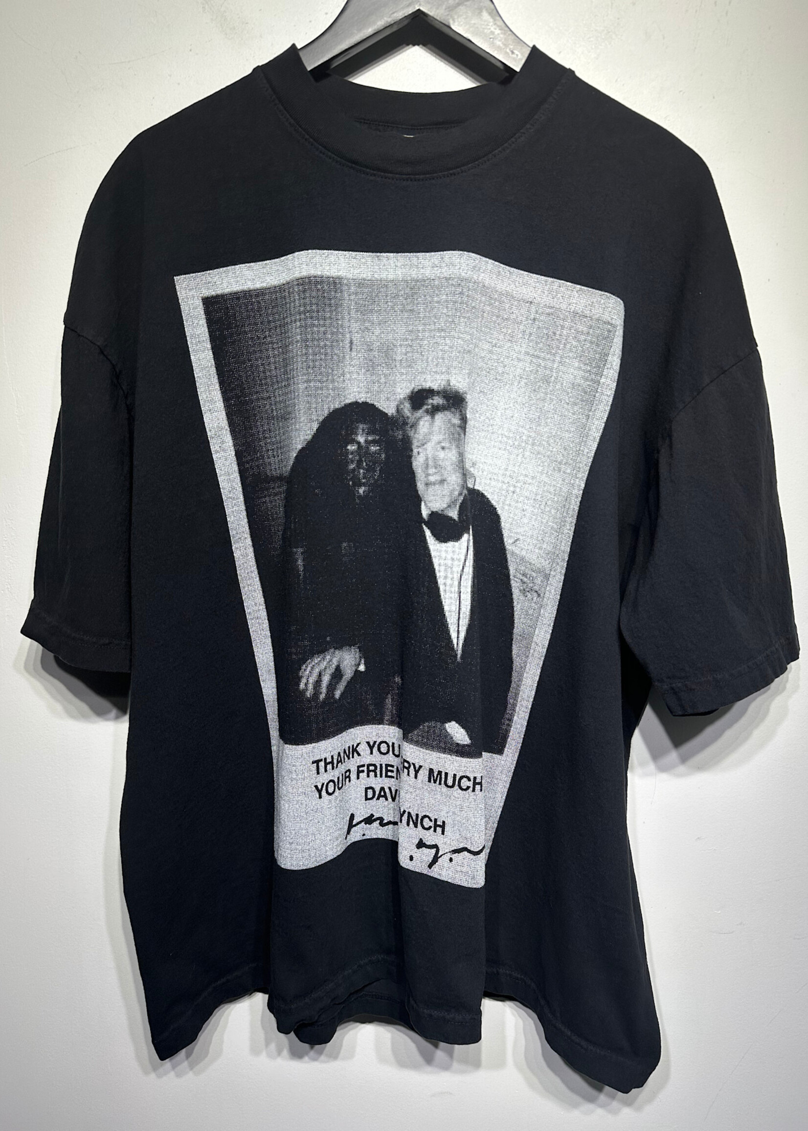 Thank you Very Much Black David Lynch Tee 2XL