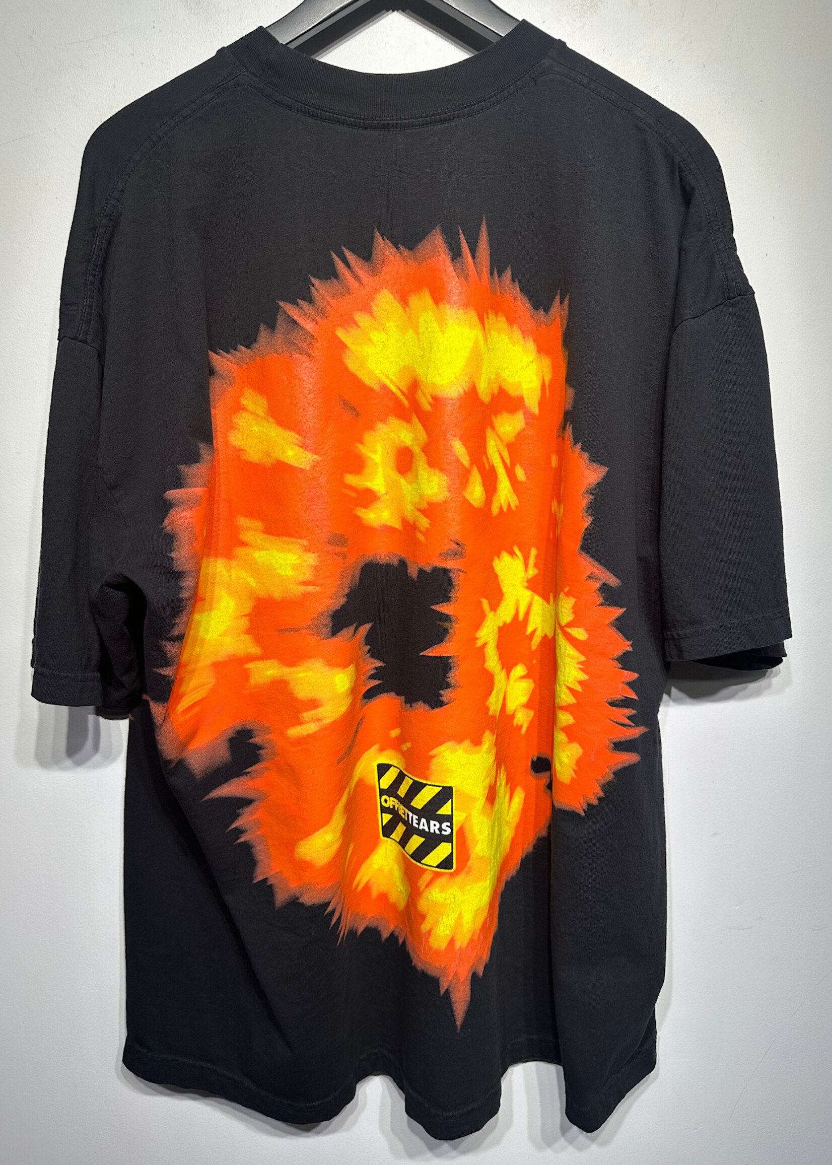 Offset Tears Black Tee XXL