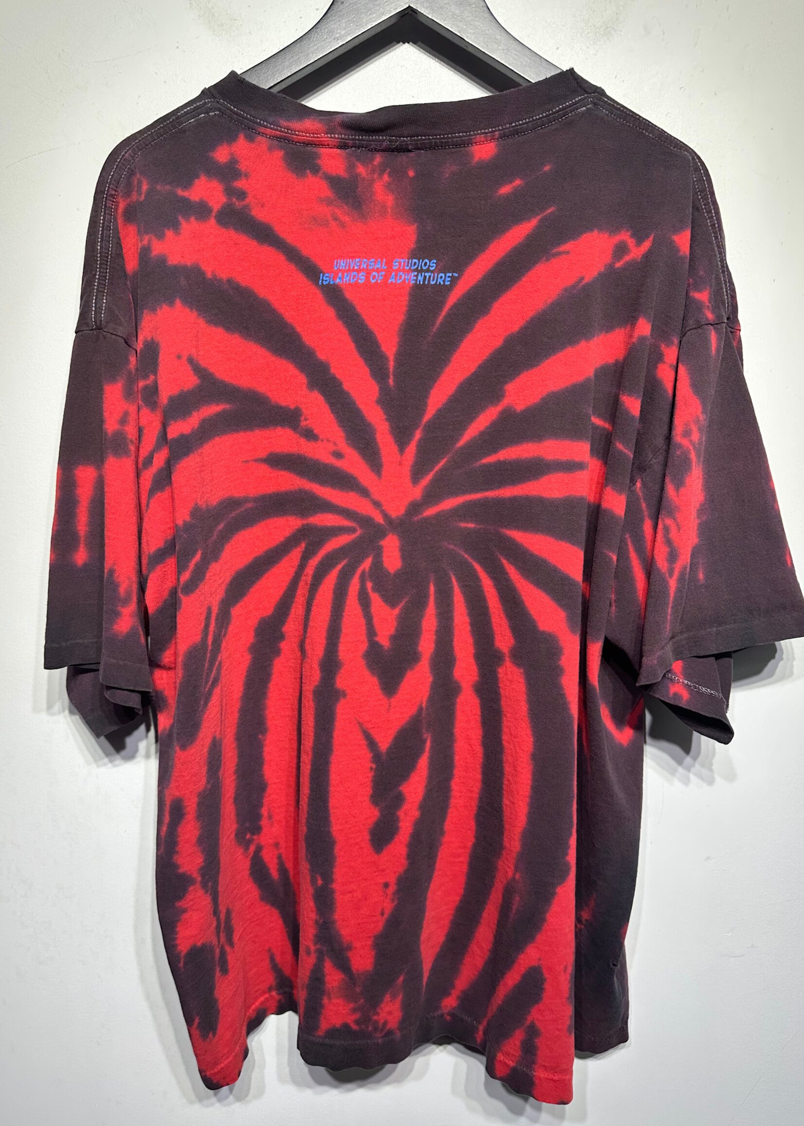 Spiderman Universal Vintage Tie Dye Tee  XL