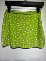 Omighty Green Floral Mini Skirt 25