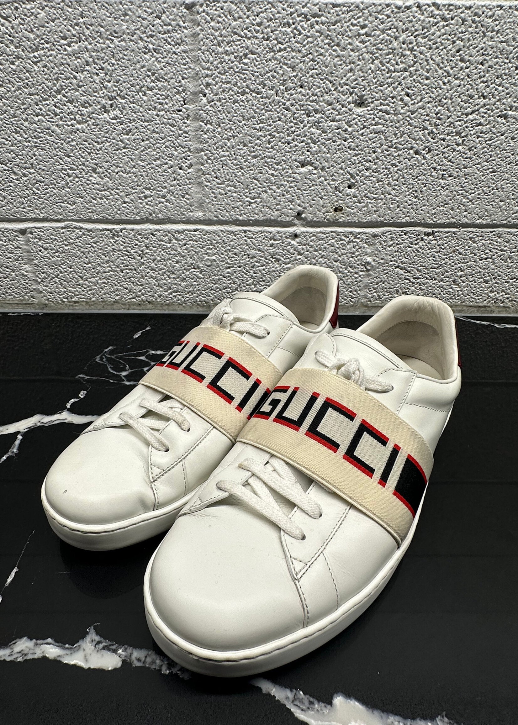 Gucci Ace Elastic Logo Sneakers 10