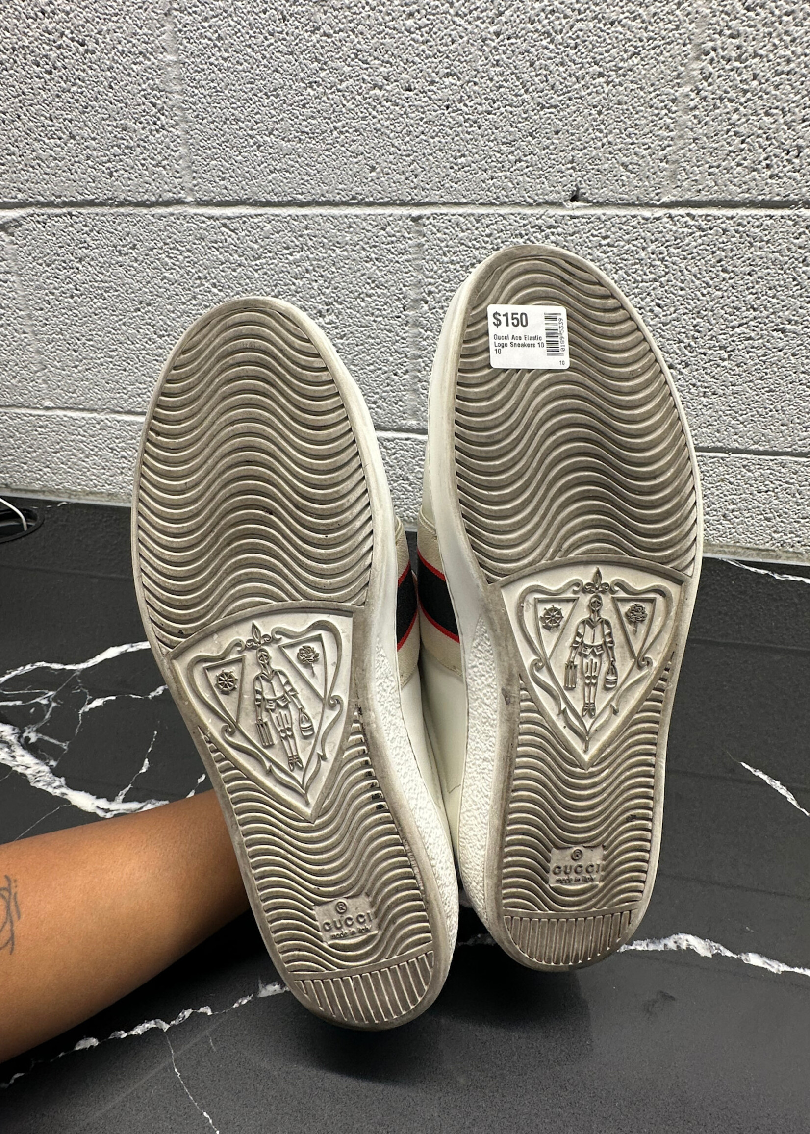 Gucci Ace Elastic Logo Sneakers 10