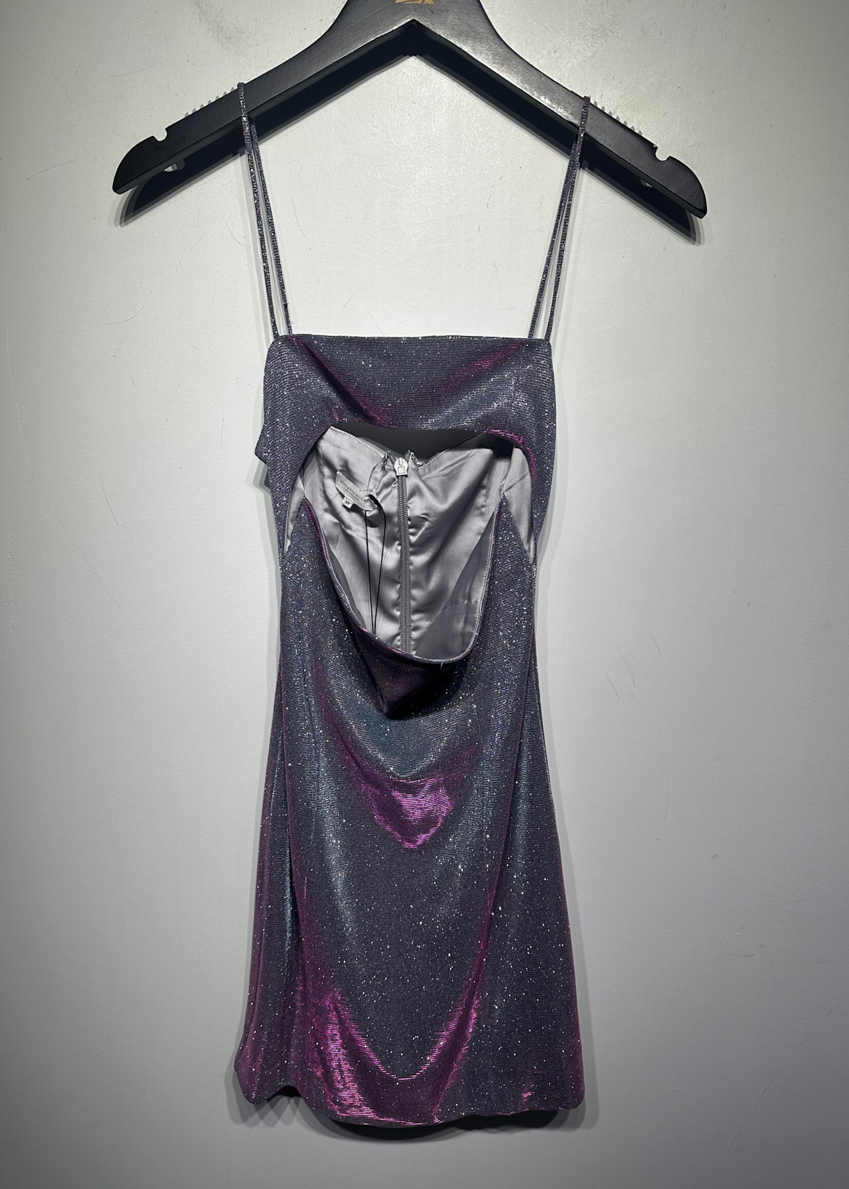 Mistress Rocks Glitter Gradient Dress XS