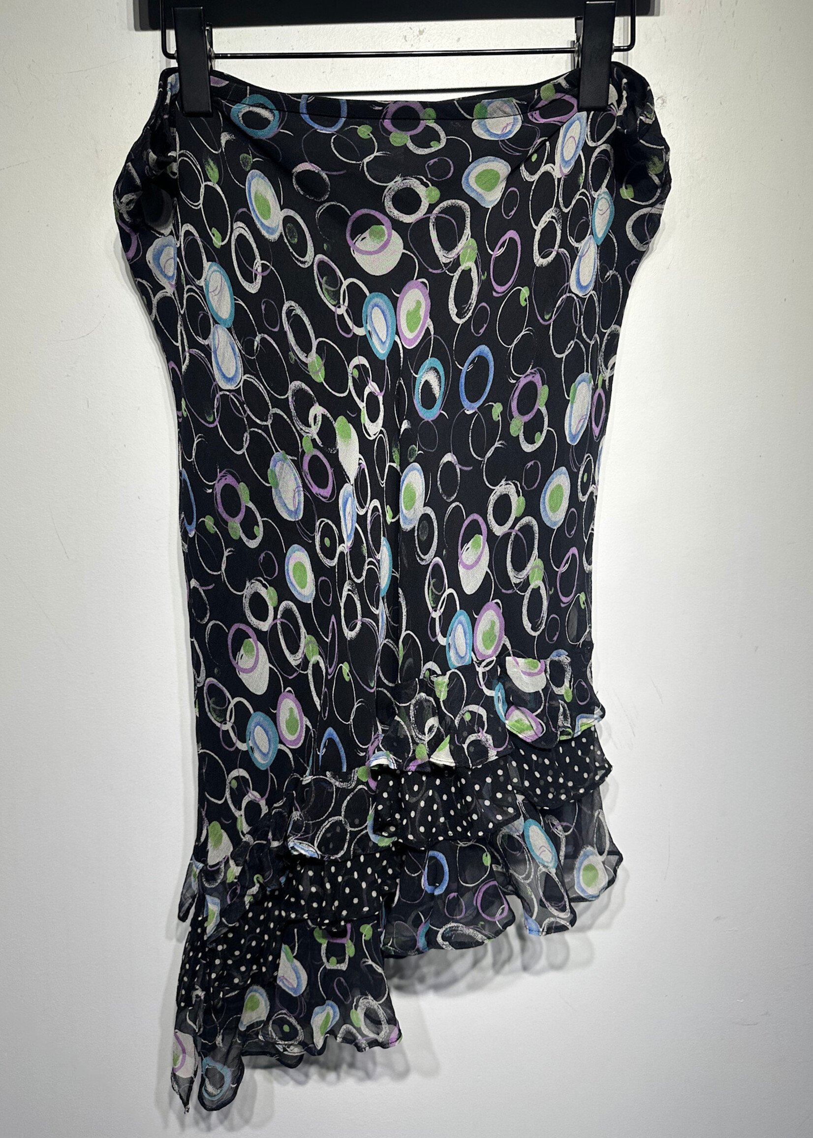 SLB Vintage Circle Print Skirt 32