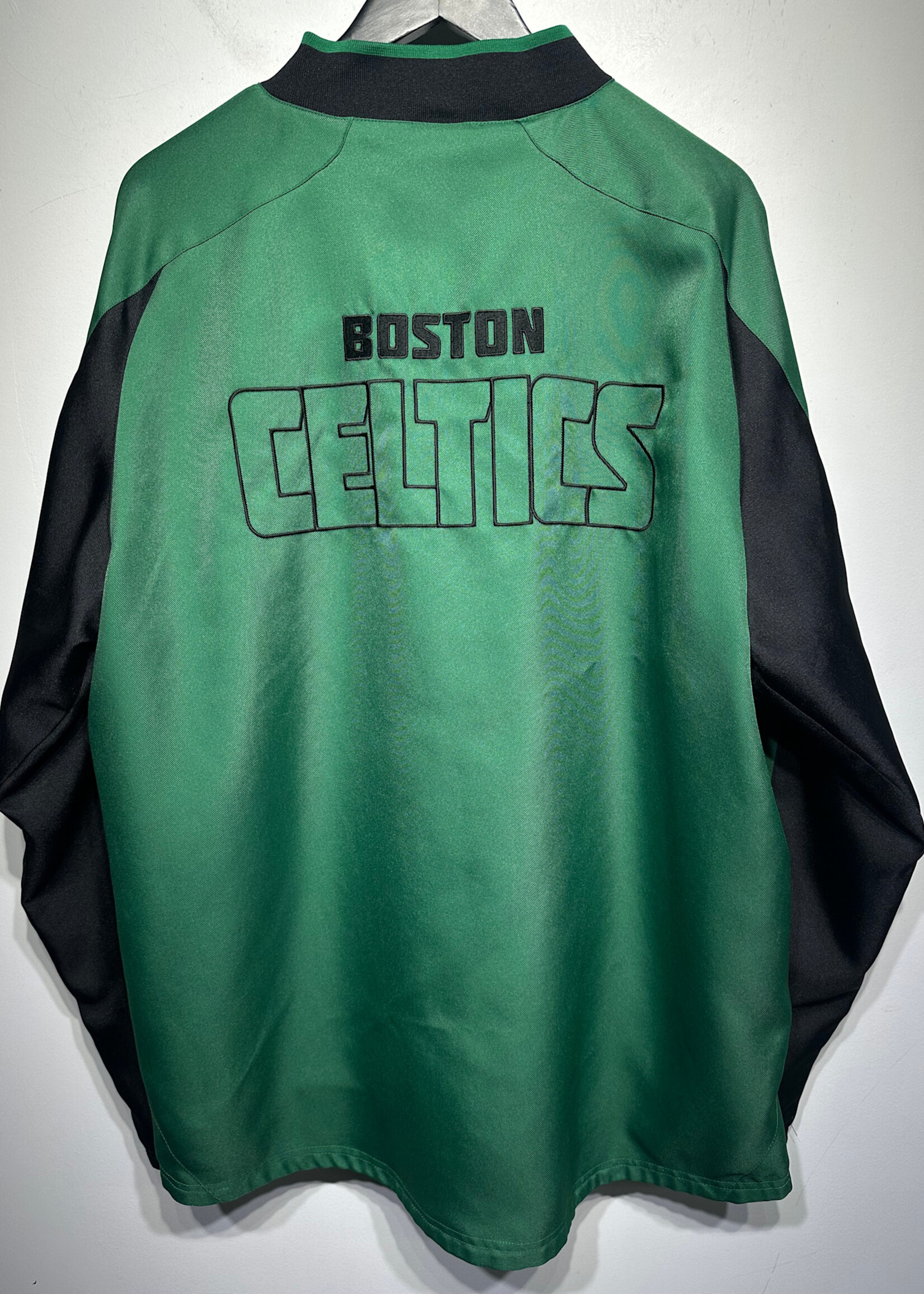 Adidas Black/Green Boston Celtics Jacket Masc L