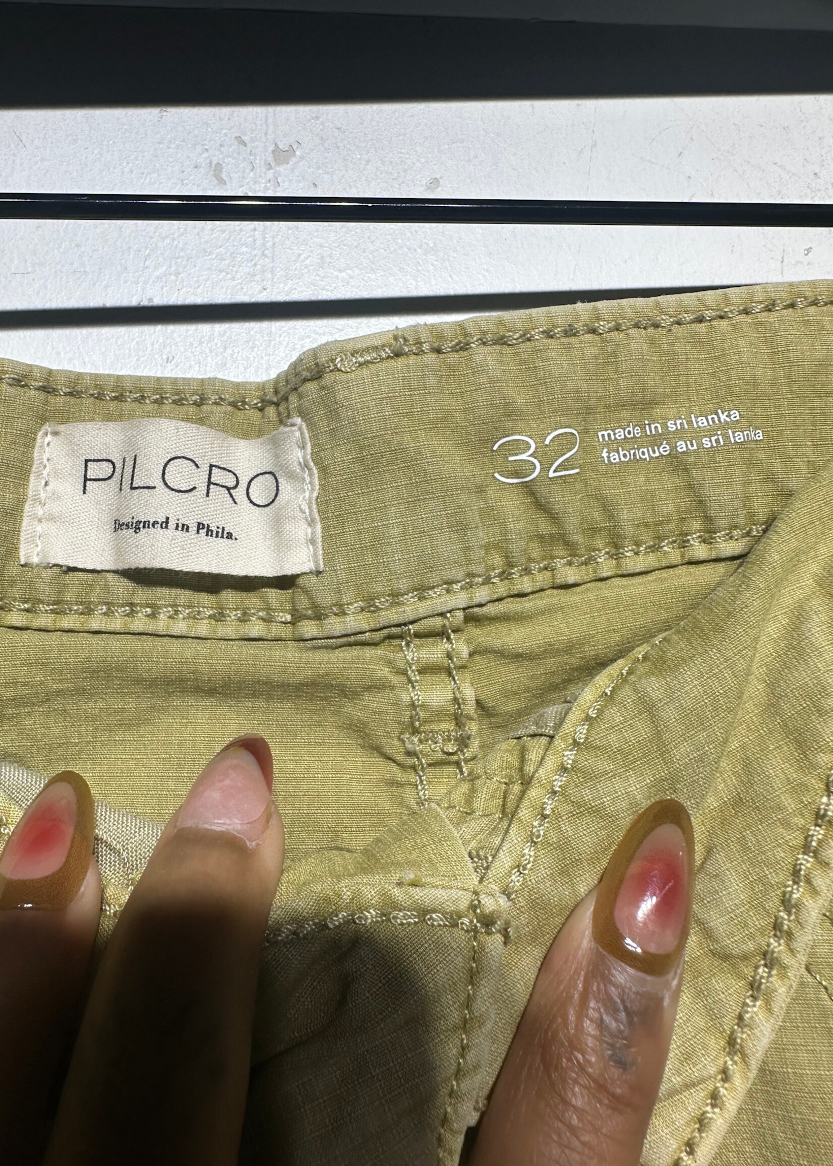 Pilcro Anthropologie Tan Wide Leg Pants 32