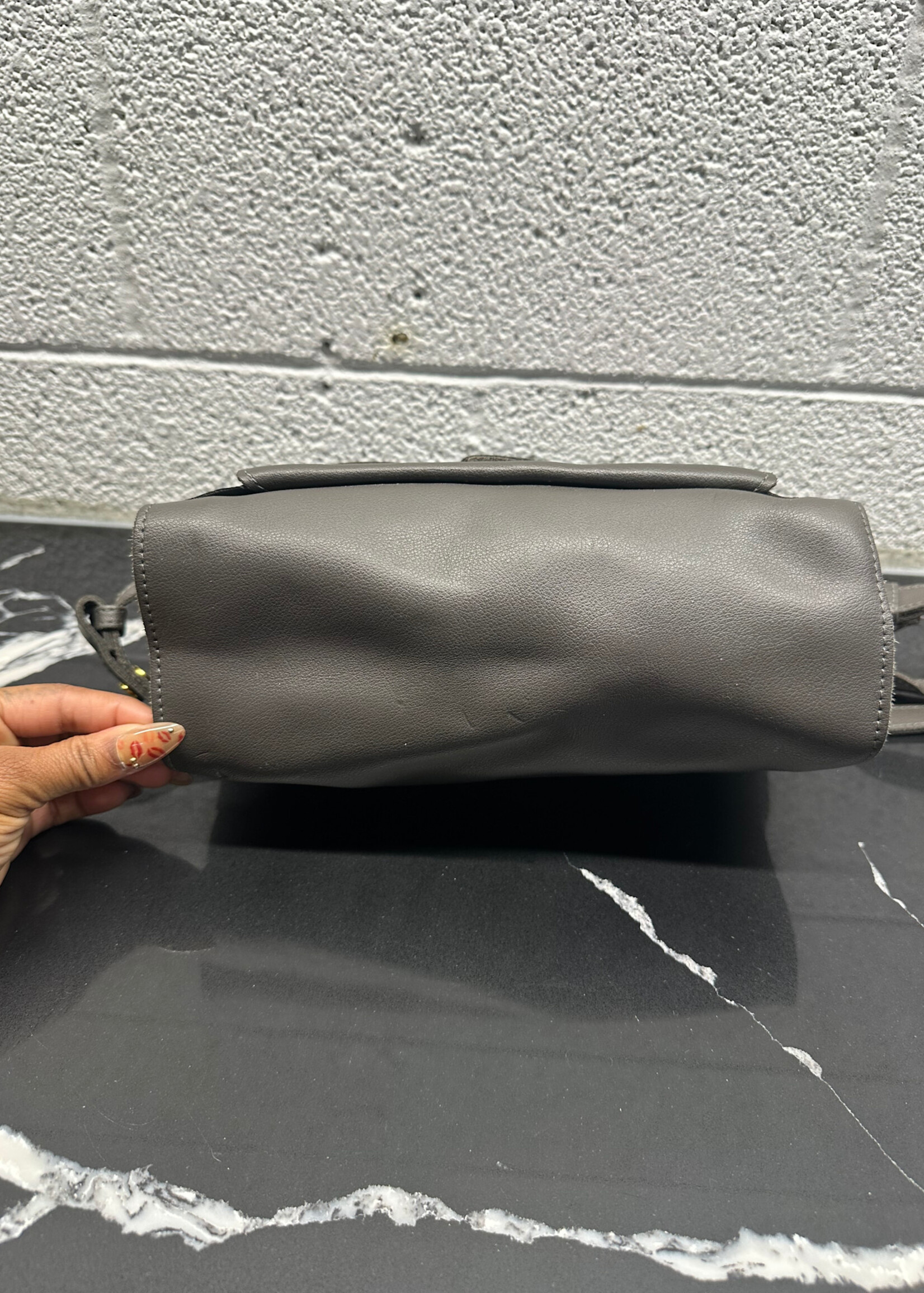 Marni Grey Leather Bag