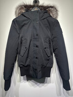 Pjar Fur Trim Puffer Jacket Fem XS