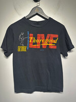 86 George Thorogood Black Tour Tee M