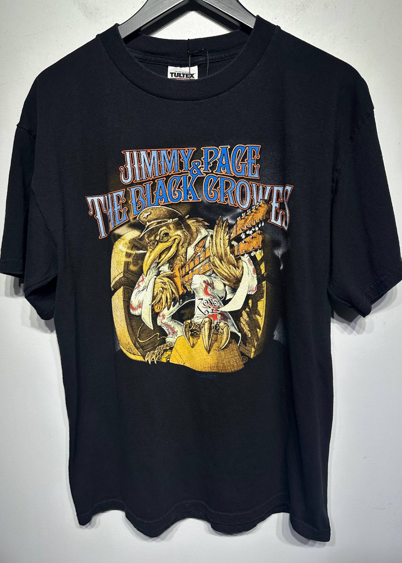 Jimmy Page & The Black Crowes Tour Tee L