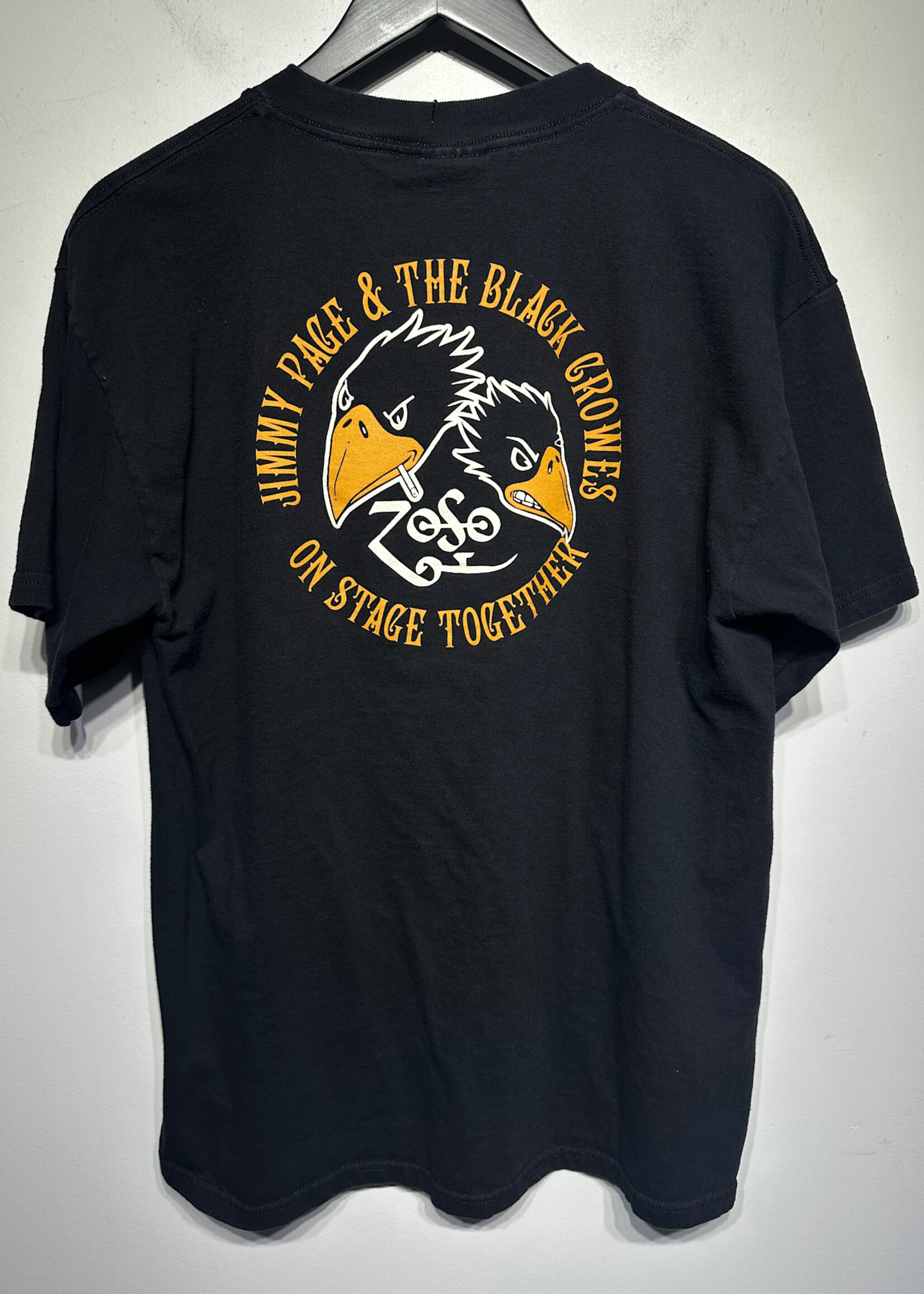 Jimmy Page & The Black Crowes Tour Tee L