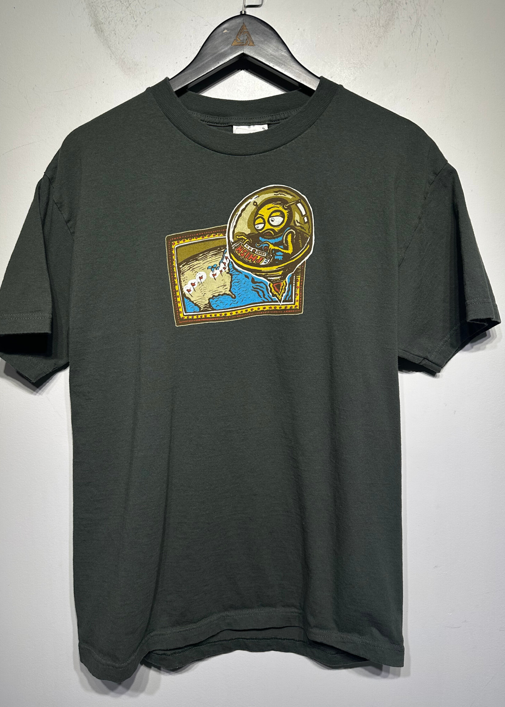 03 Phish Green Tour Tee L