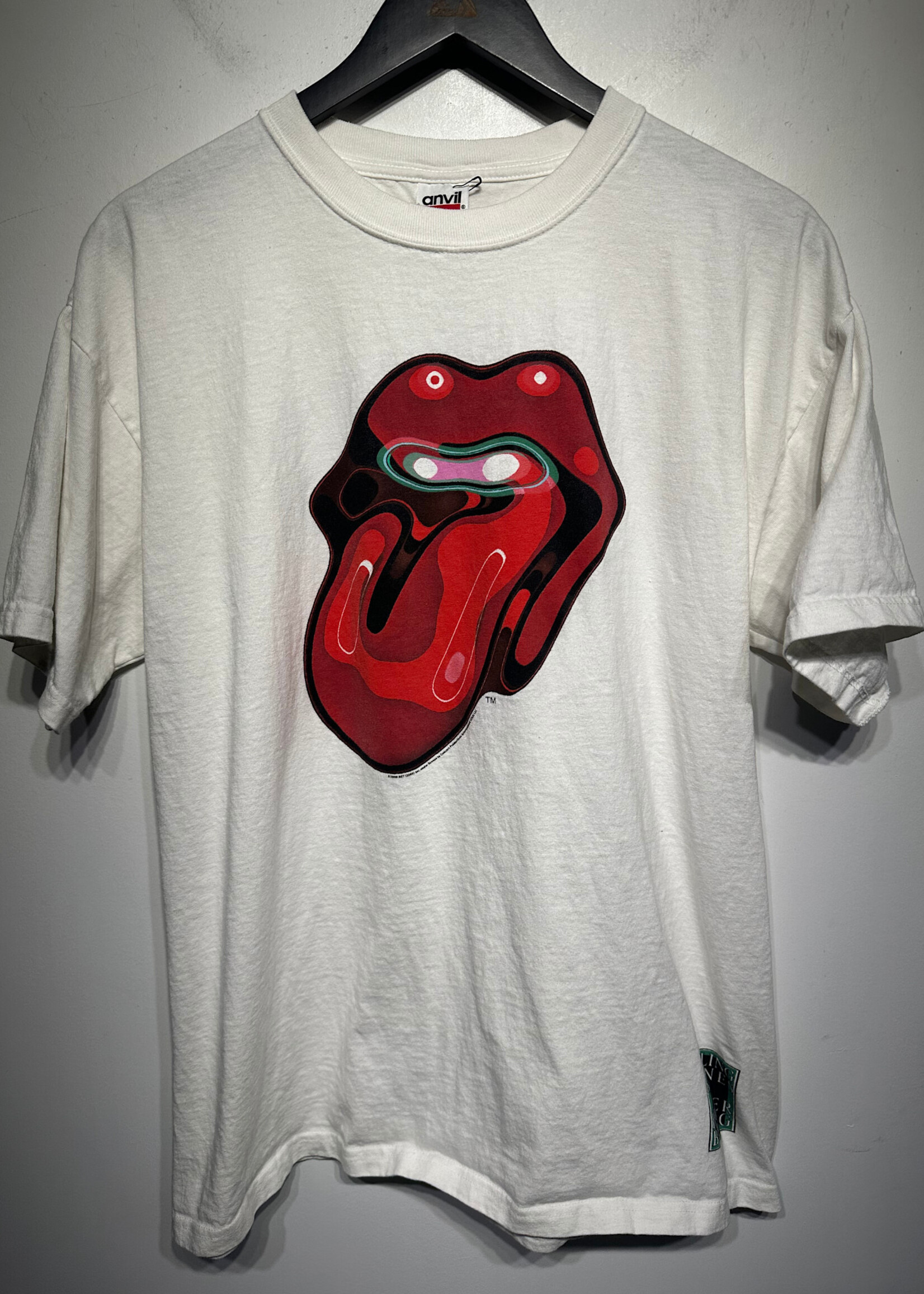 05 Rolling Stones Bigger Bang White Tee L