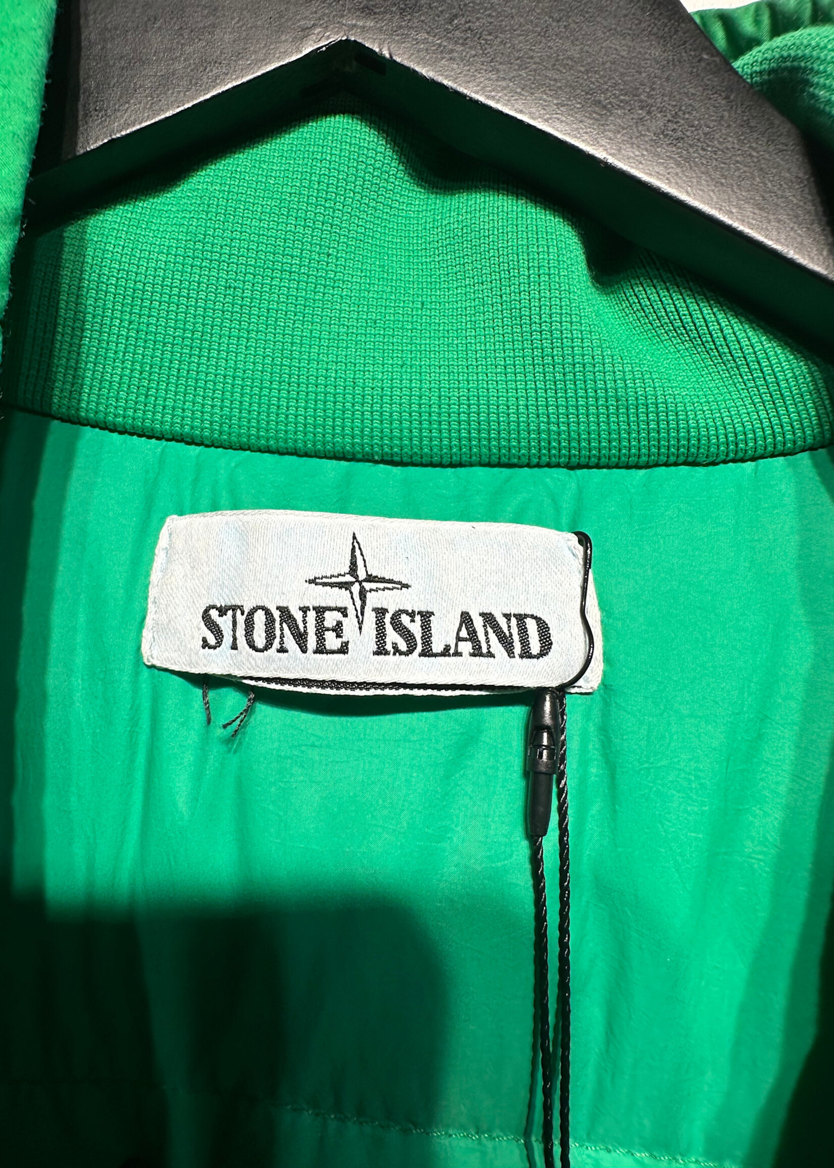 Stone Island Green Puffer Jacket Masc XL