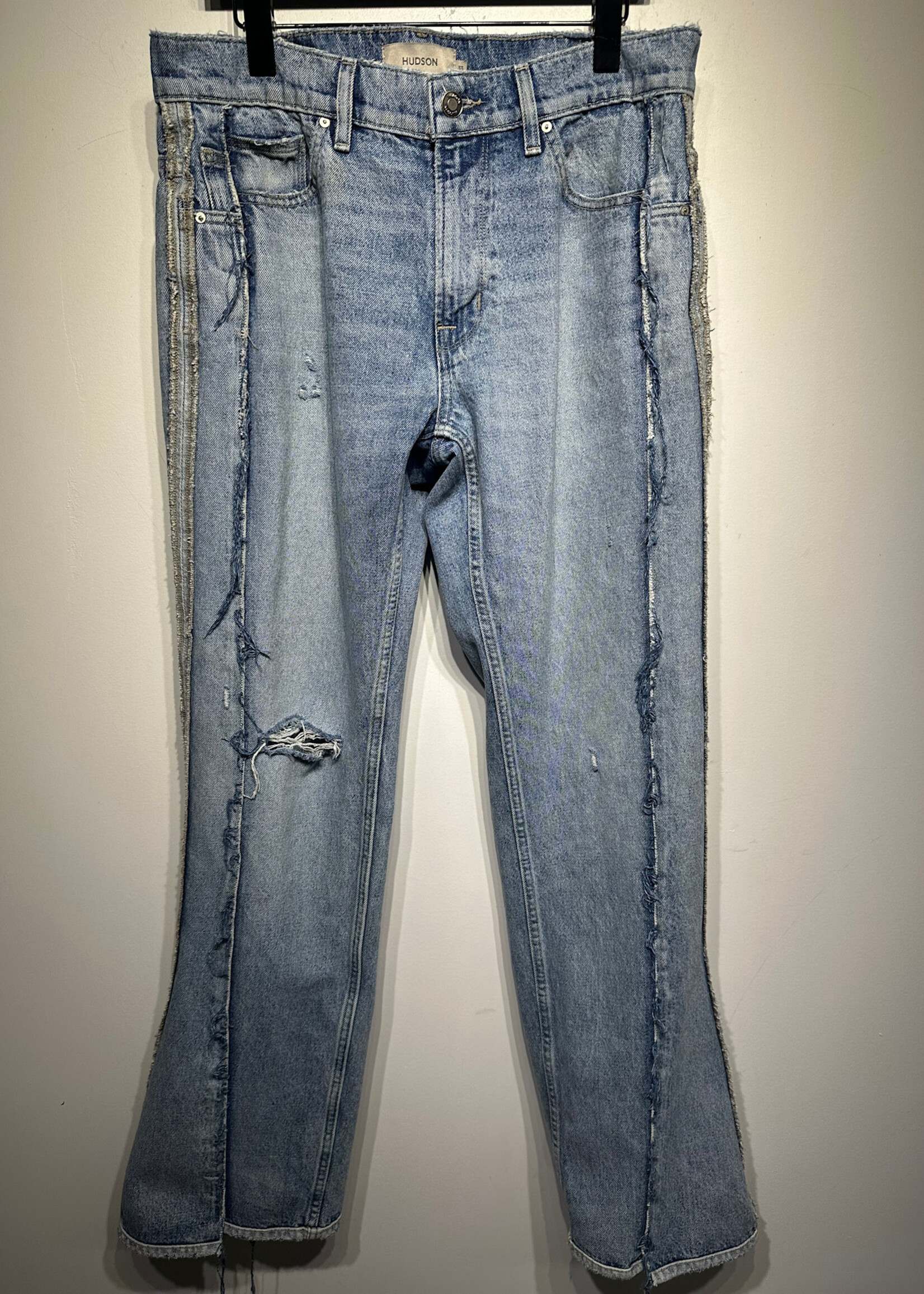 Hudson Reconstructed Light Wash Flares Masc 33