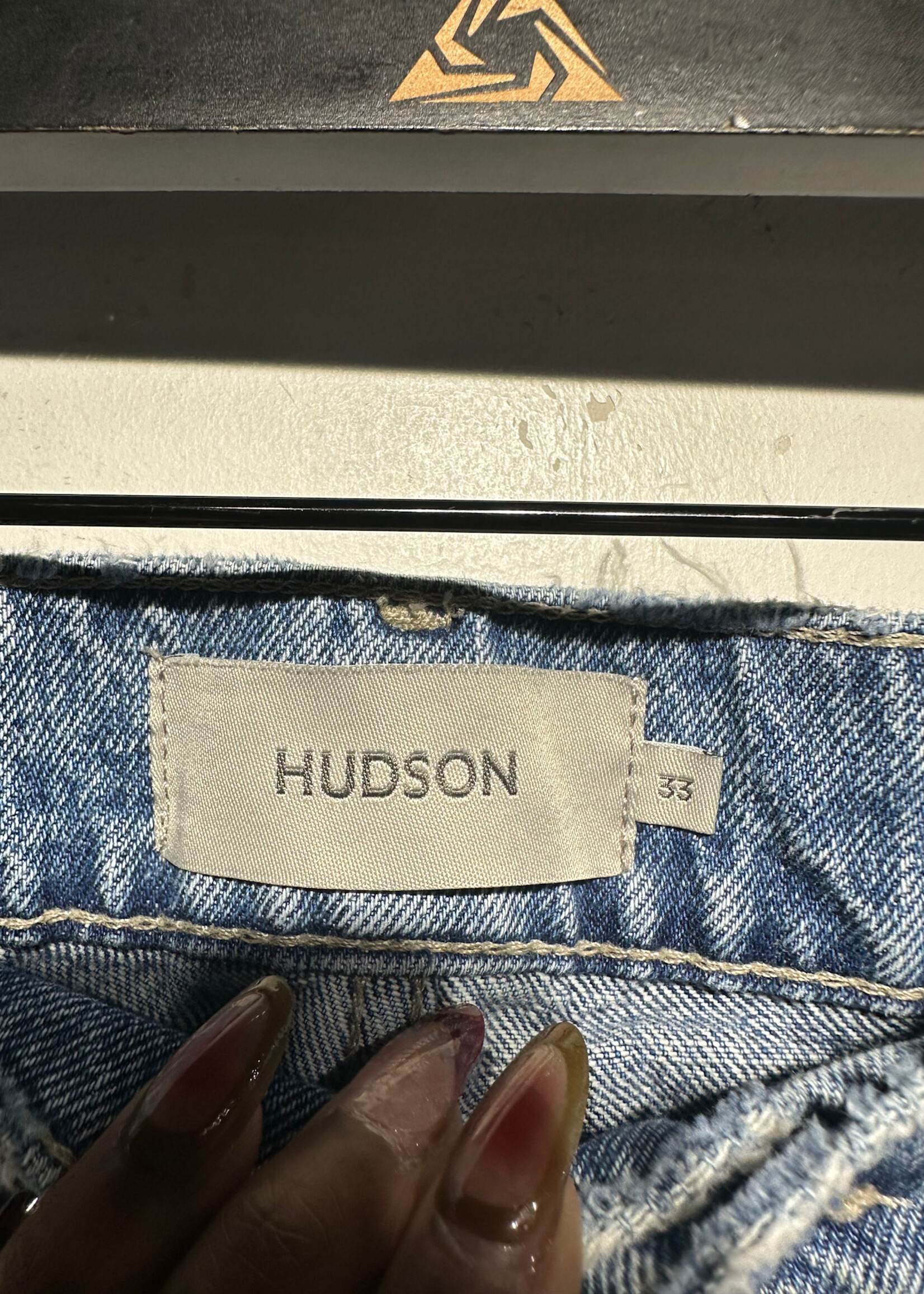 Hudson Reconstructed Light Wash Flares Masc 33