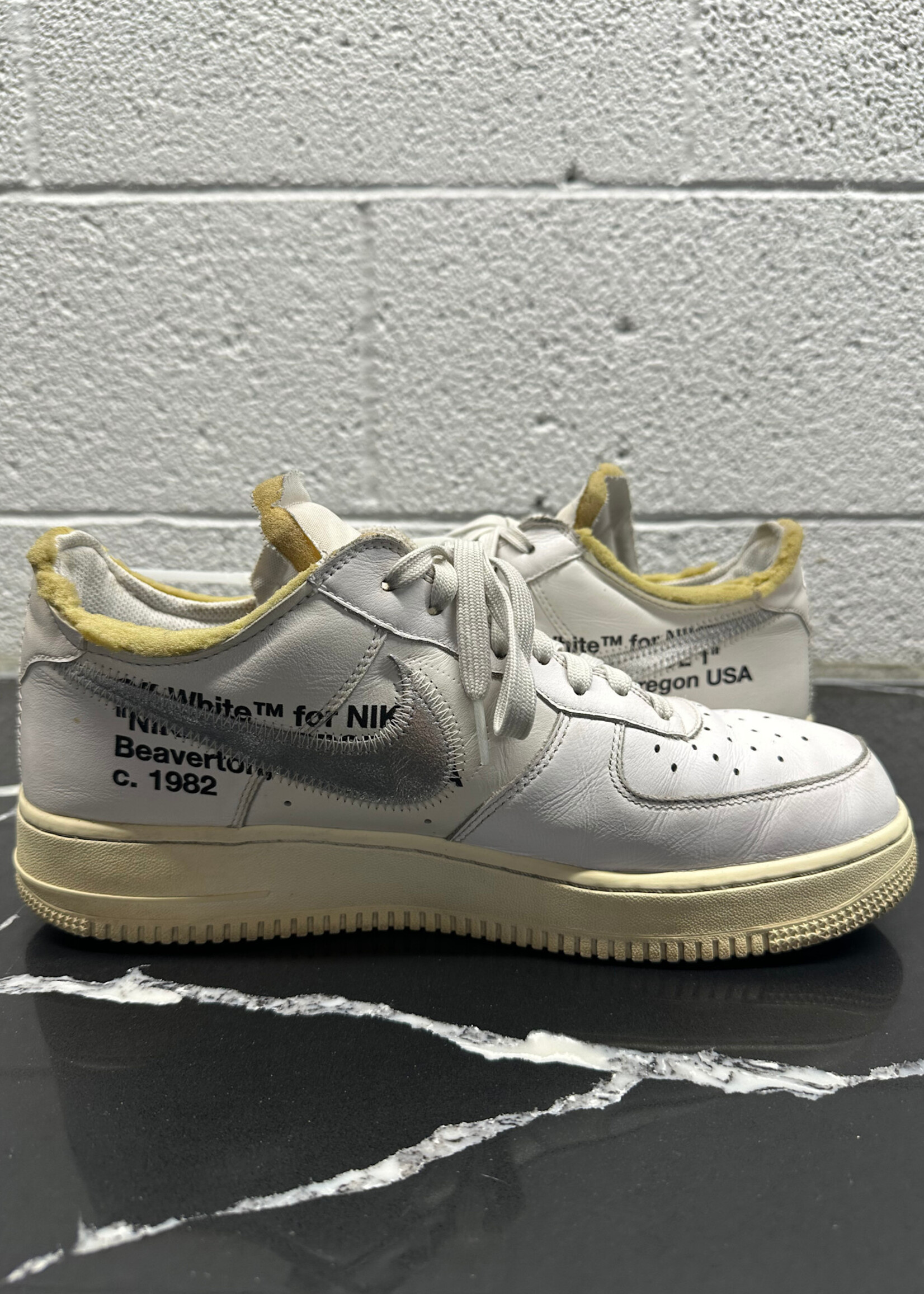 Nike Air Force 1 Off White Masc 10.5 As Is