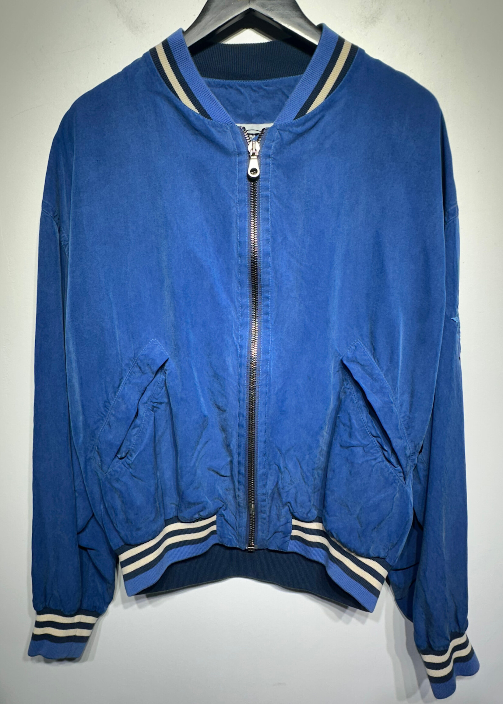 ICEBURG VINTAGE BLUE VARSITY JACKET XXL