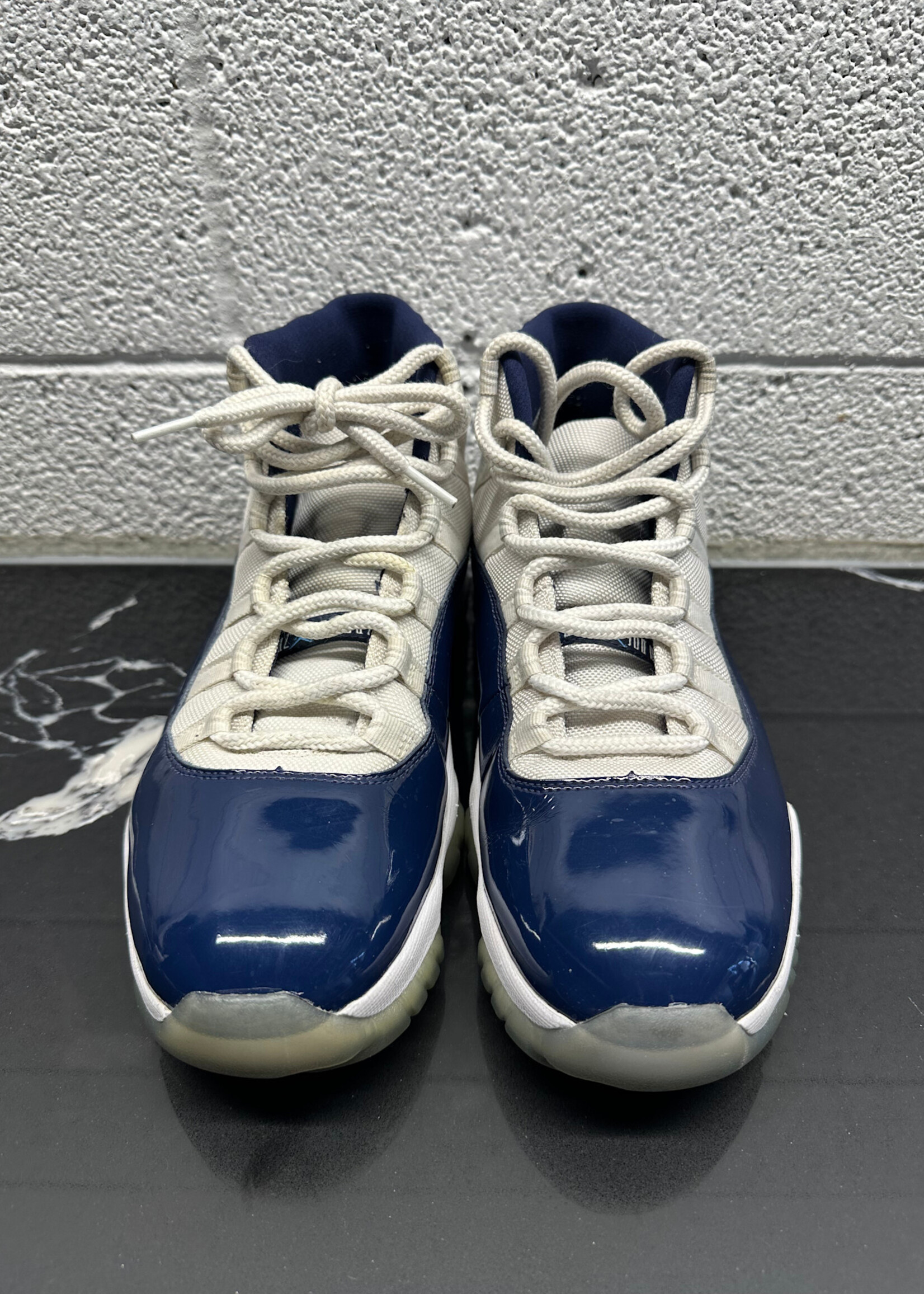 JORDAN 11 HIGH RETRO NAVY SNEAKERS 11