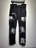 Off-White x EV Bravado Patch Pants Unisex 31