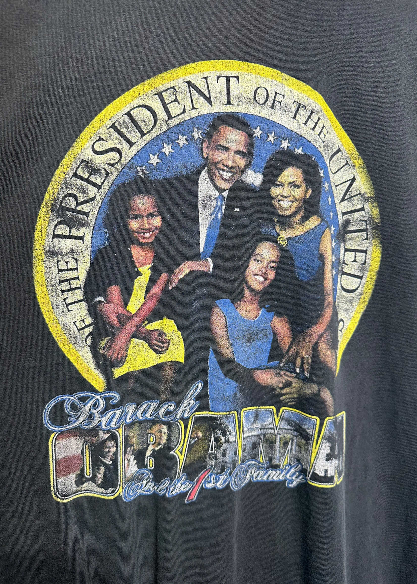 The Obama's First Family Portrait Tee XXL