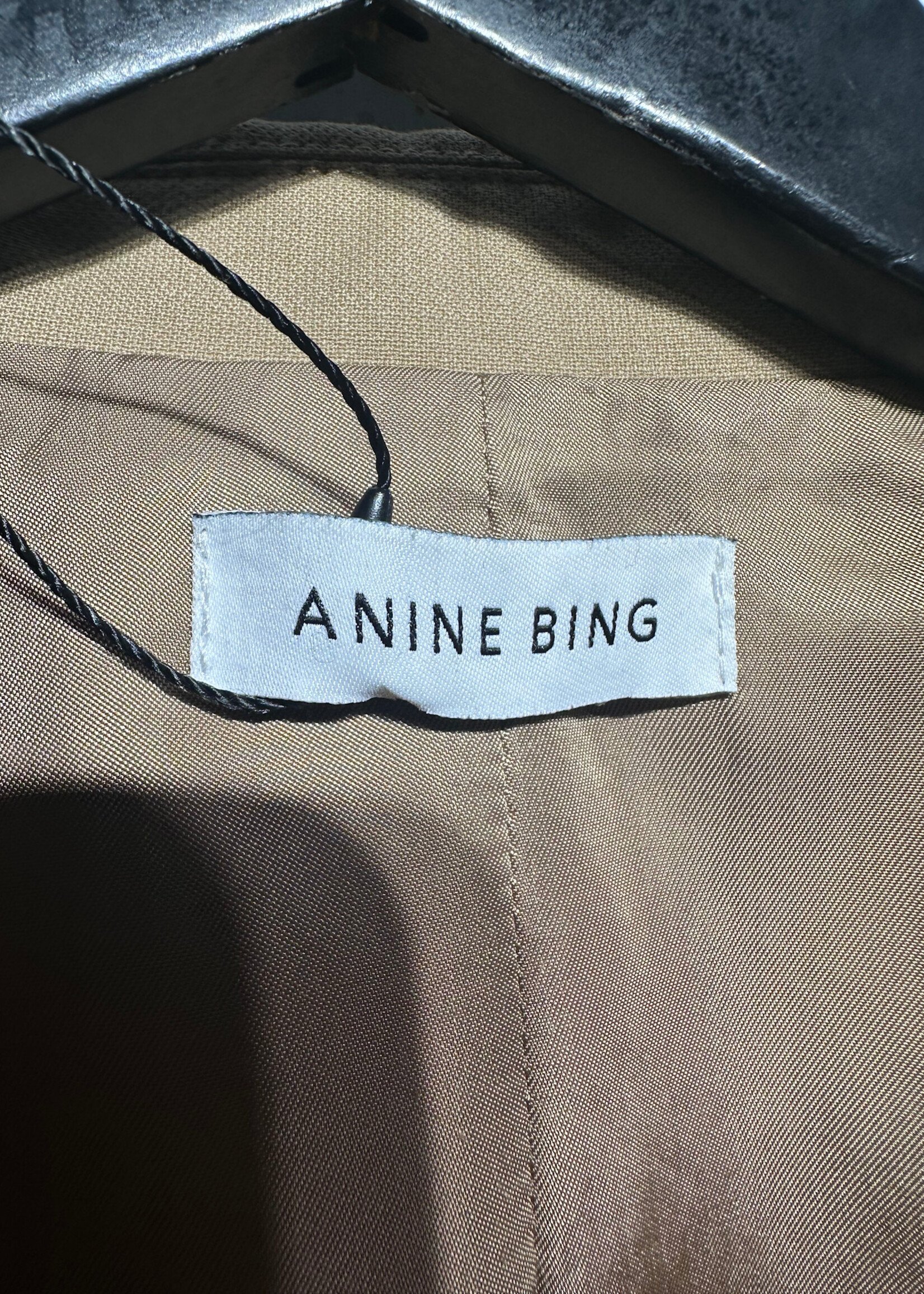 Annie Bing Beige Blazer Fem S