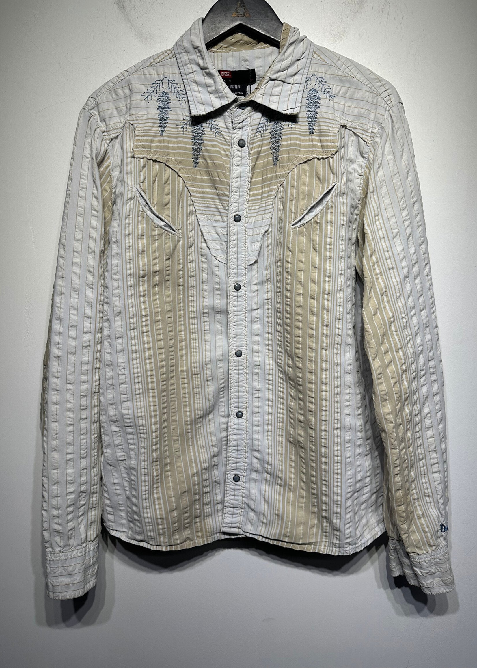 Diesel Y2K White Tan LS B/U XL