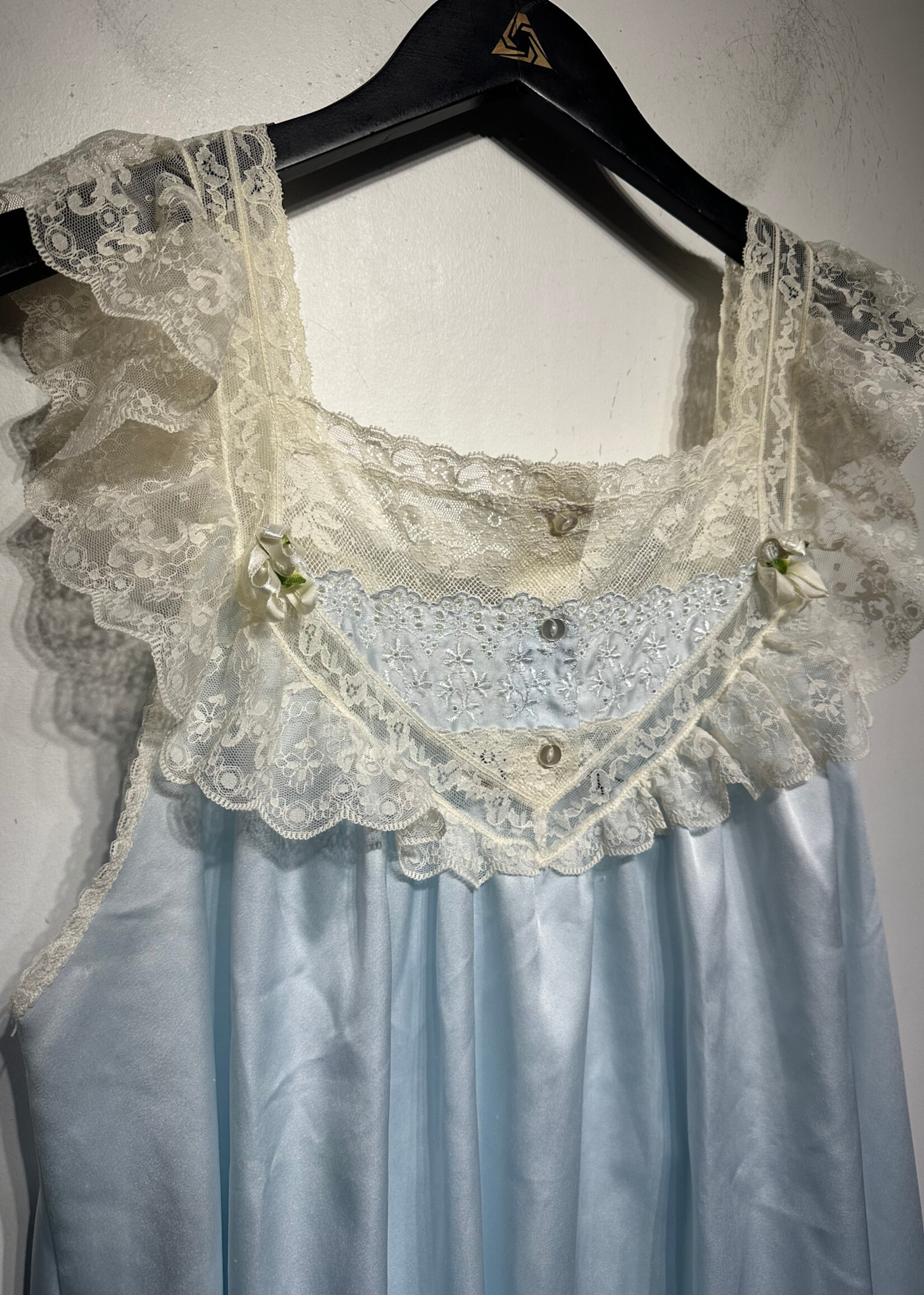 Christian Dior Light Blue Lingerie Dress OSFM