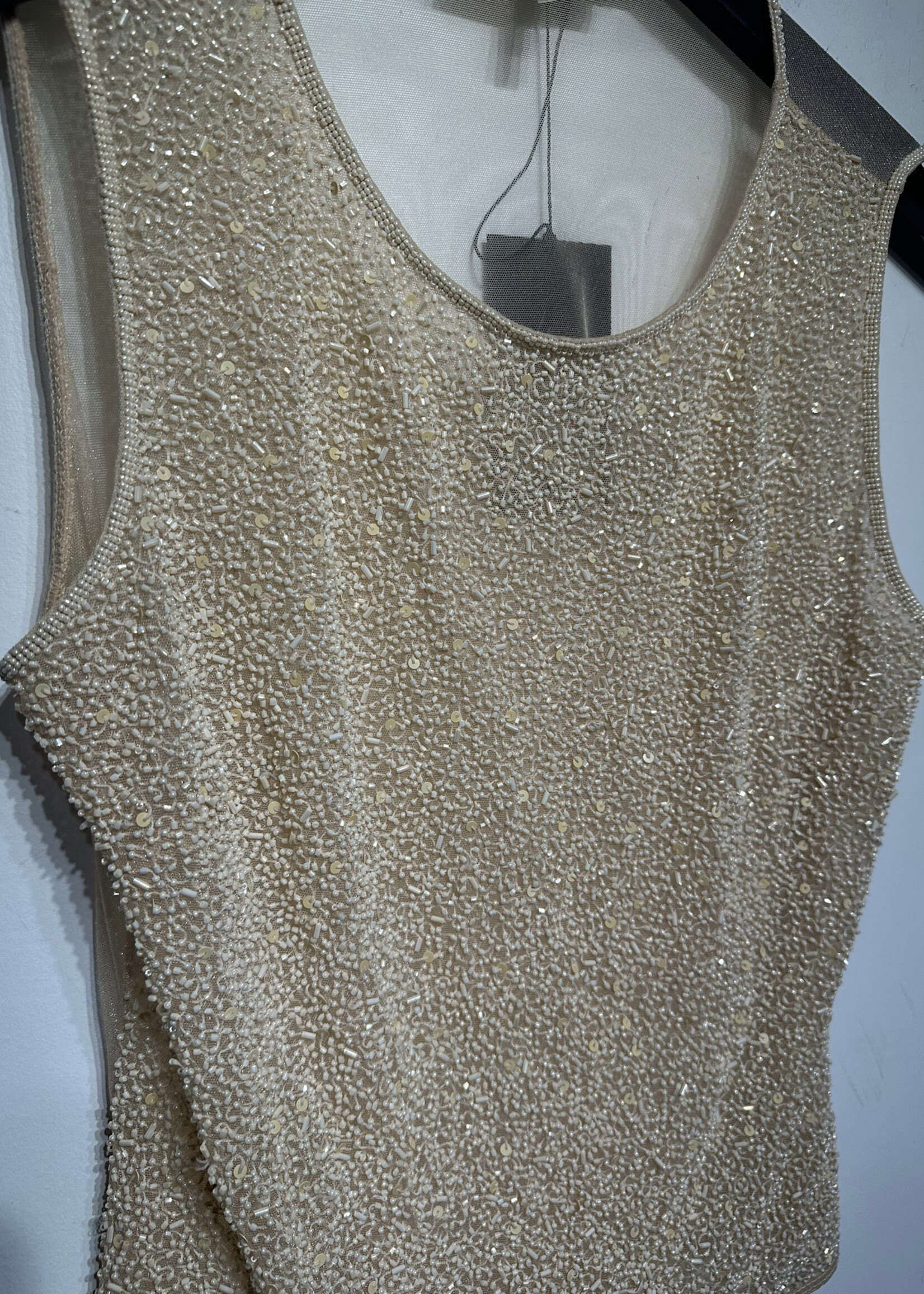Escada Lace Embellished Vintage Tank M
