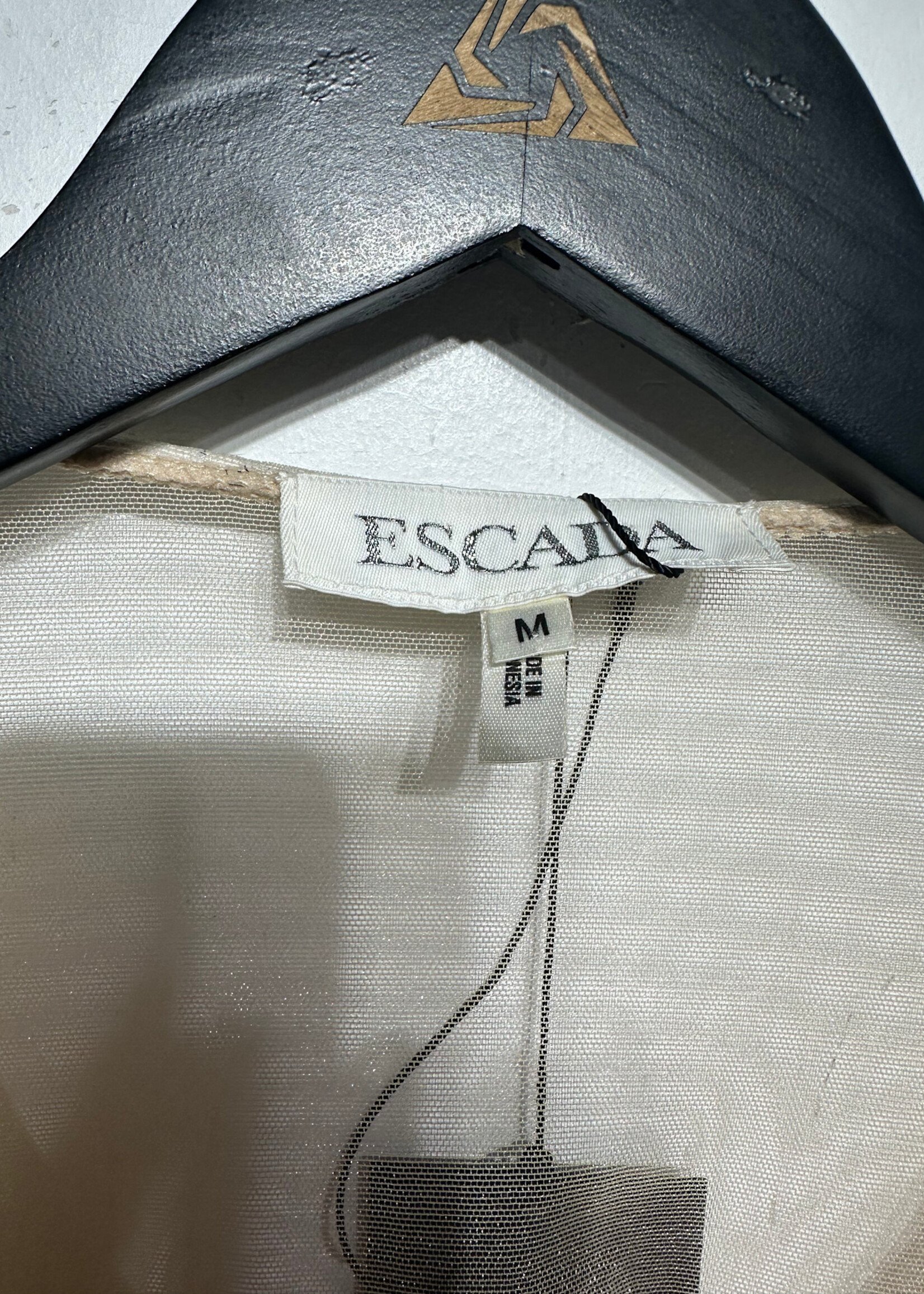 Escada Lace Embellished Vintage Tank M