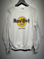 Hard Rock NY Vintage White Sweater L