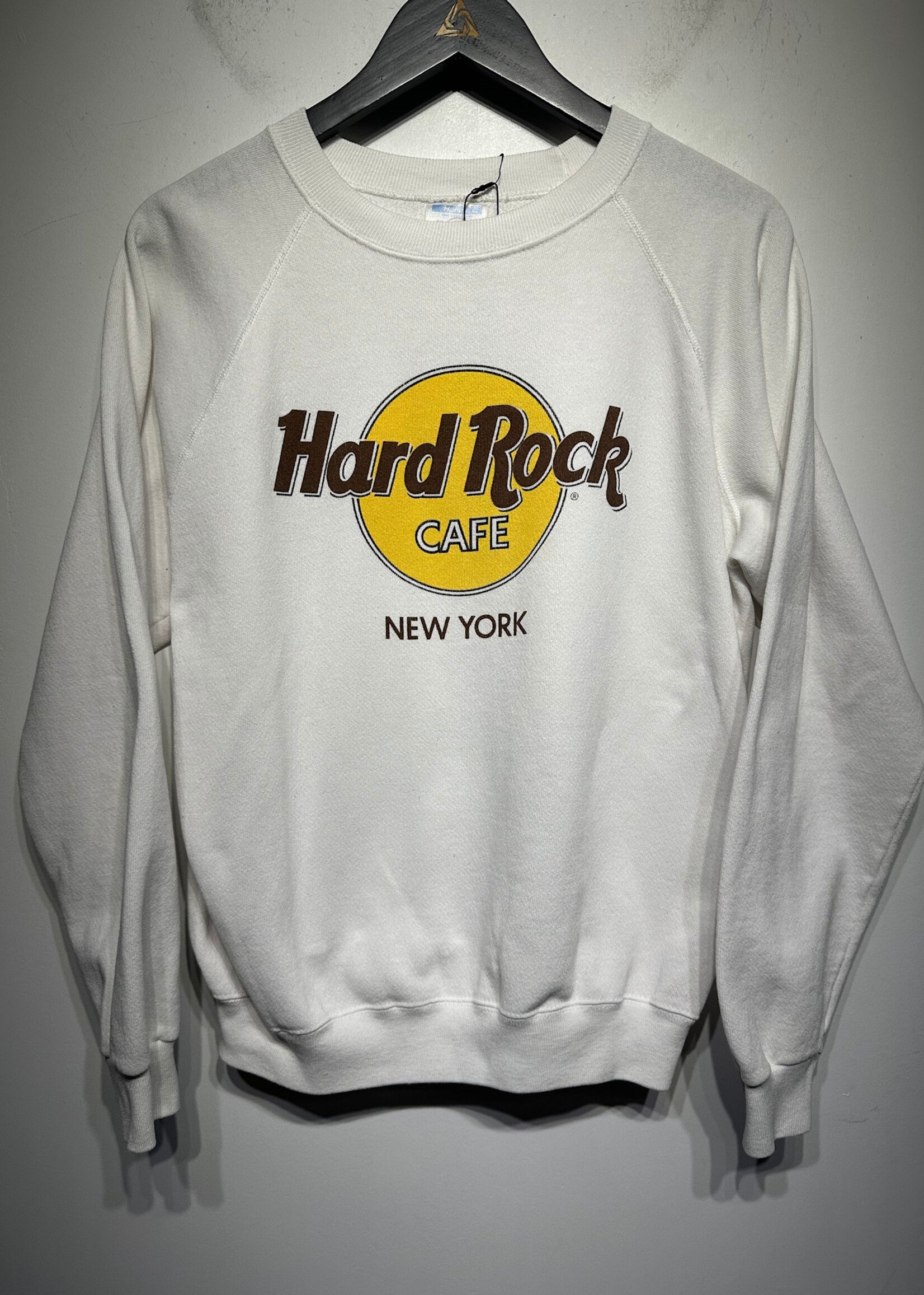 Hard Rock NY Vintage White Sweater L
