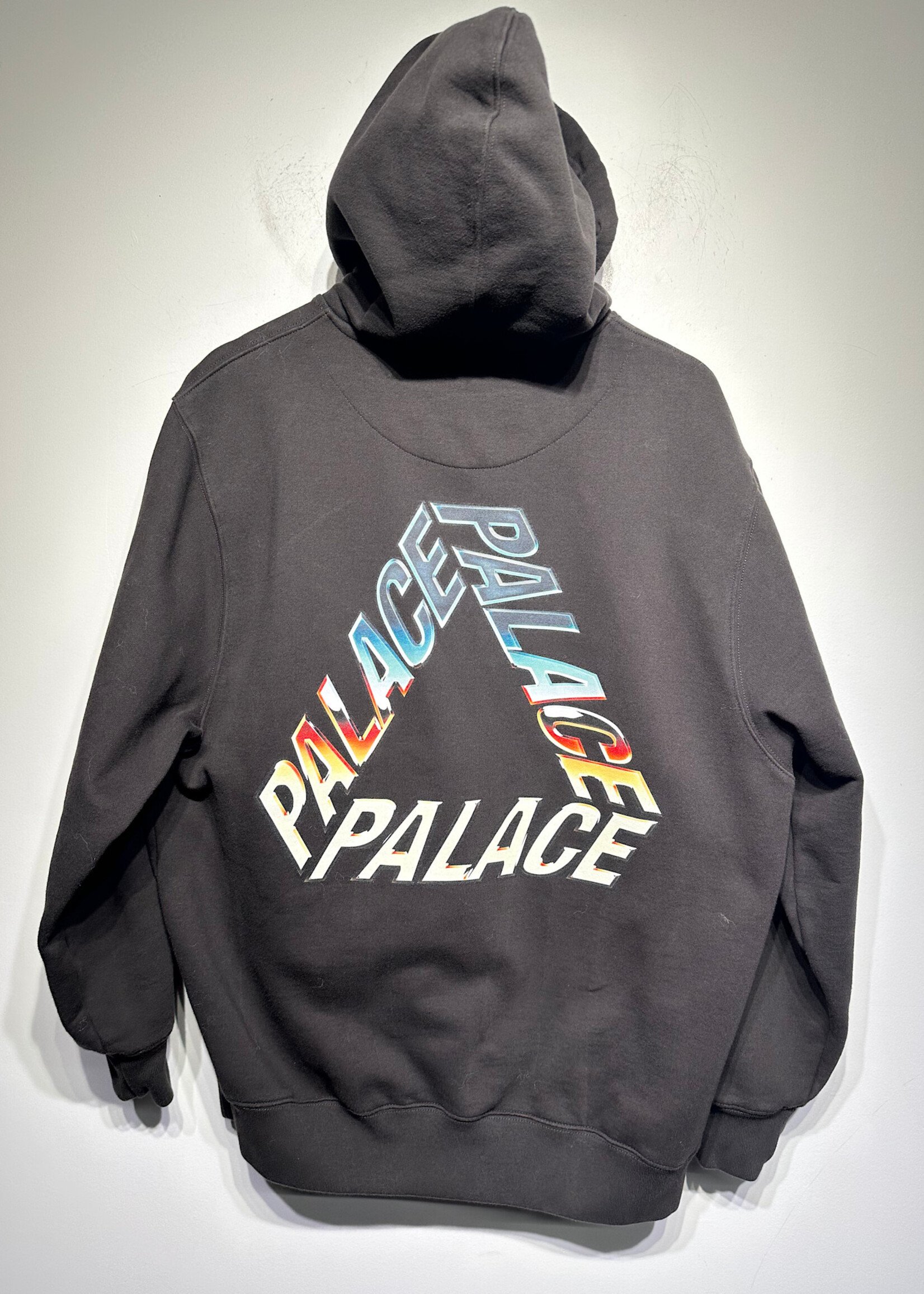 Palace Black Logo Hoodie As Is XL